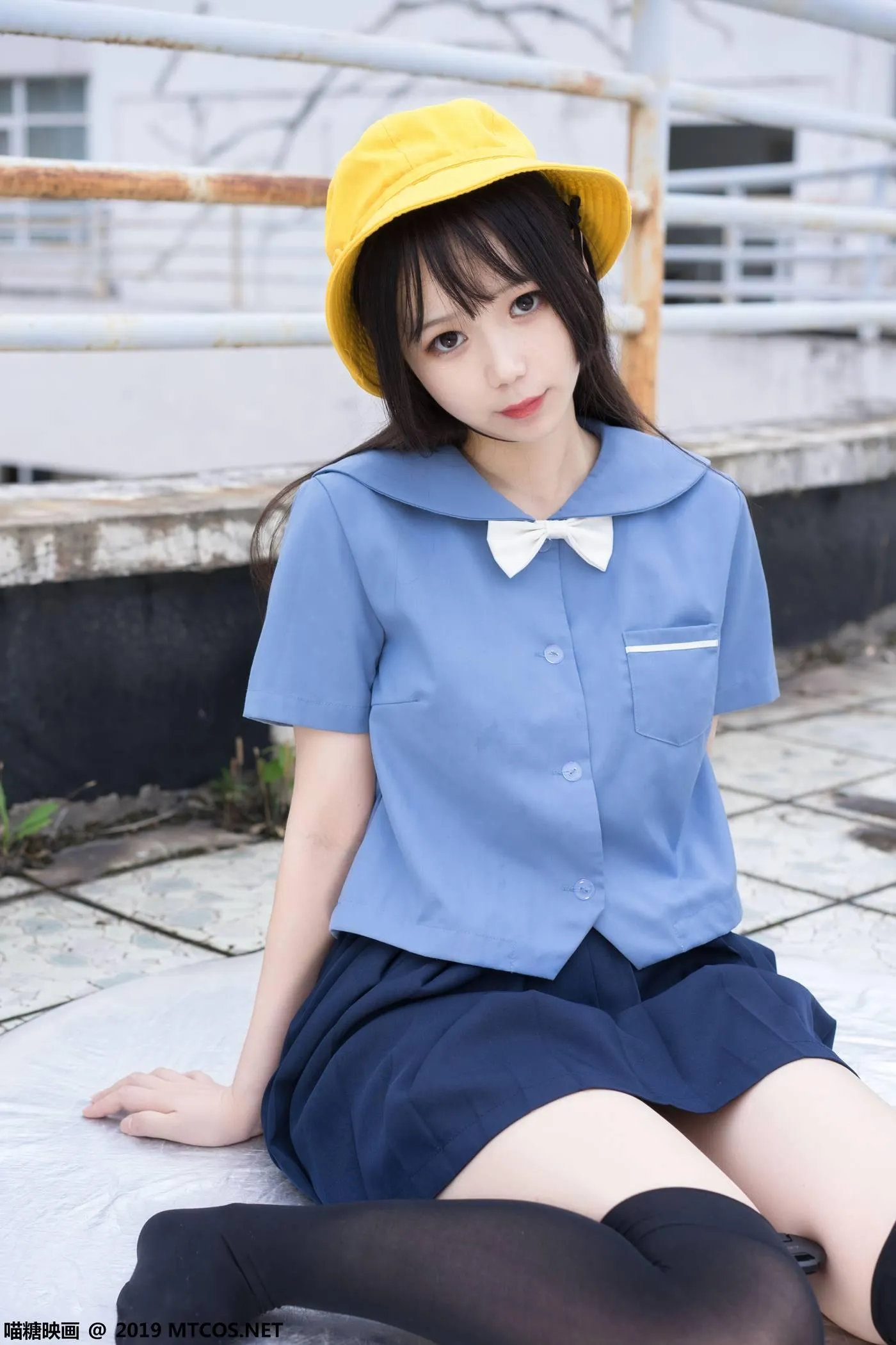 [喵糖映画] VOL.070 半度度度喵 小黄帽女孩[48P]插图4