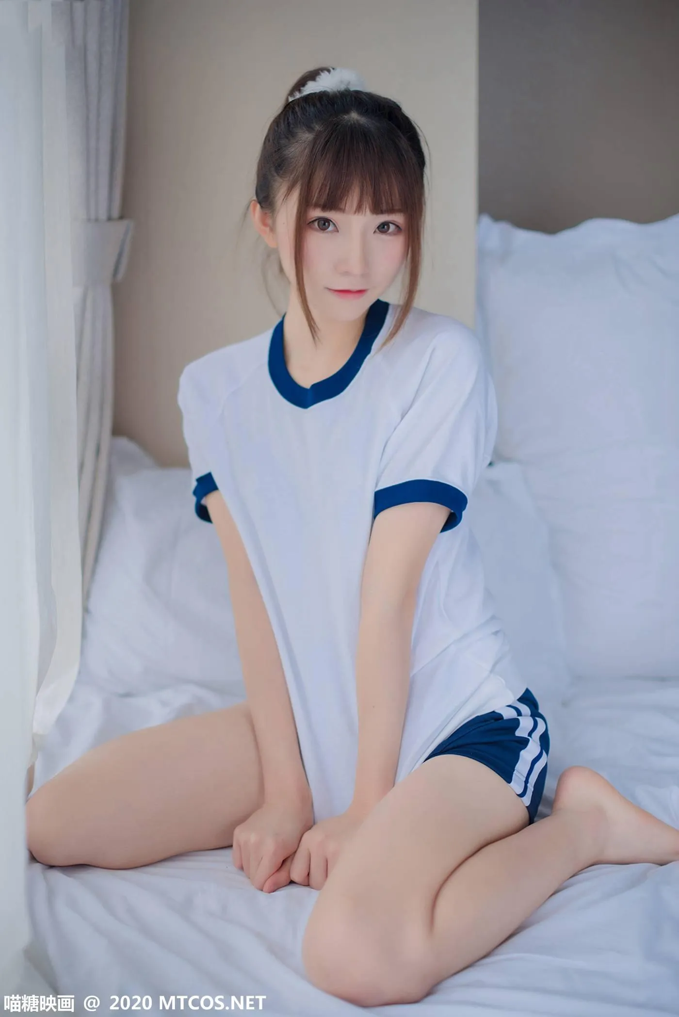 [喵糖映画] VOL.222 清凉体操服 清纯学妹[47P]插图
