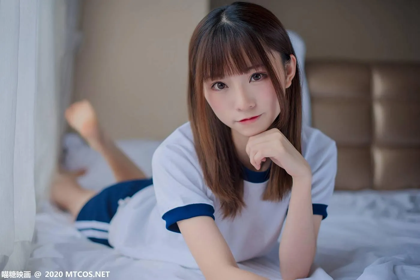 [喵糖映画] VOL.222 清凉体操服 清纯学妹[47P]插图9