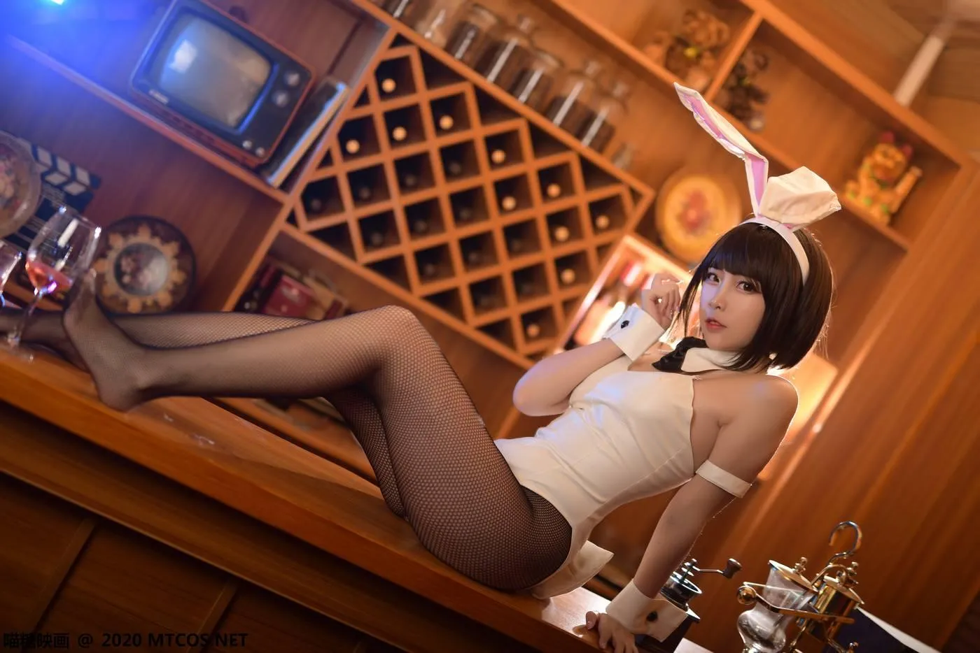 [喵糖映画] TML.018 加藤惠兔女郎[18P]插图2