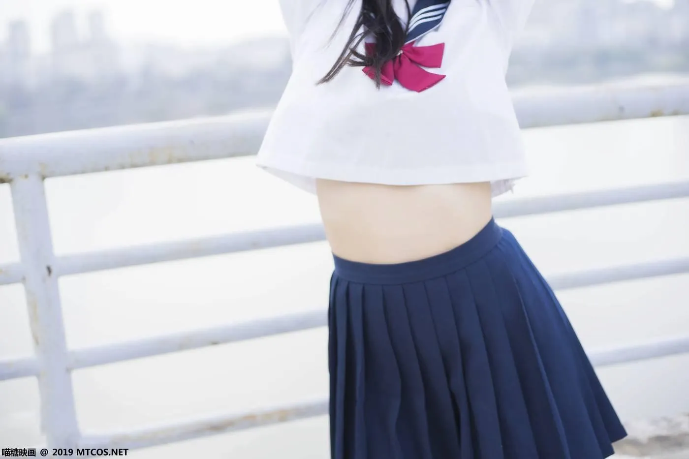 [喵糖映画] VOL.067 半度度度喵 喵喵的白丝水手服[46P]插图5