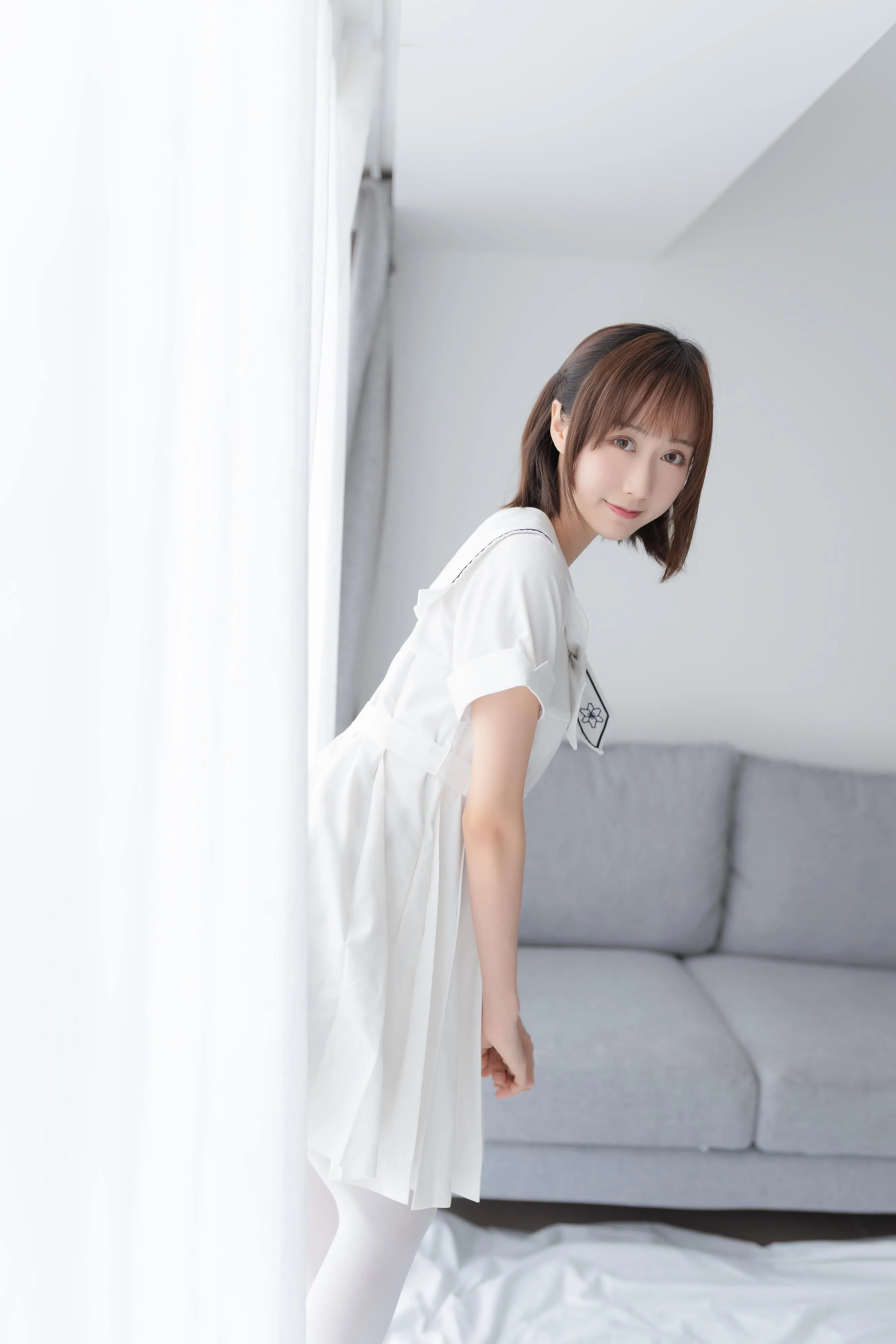 [喵糖映画] VOL.271 纯色白裙[39P]插图7