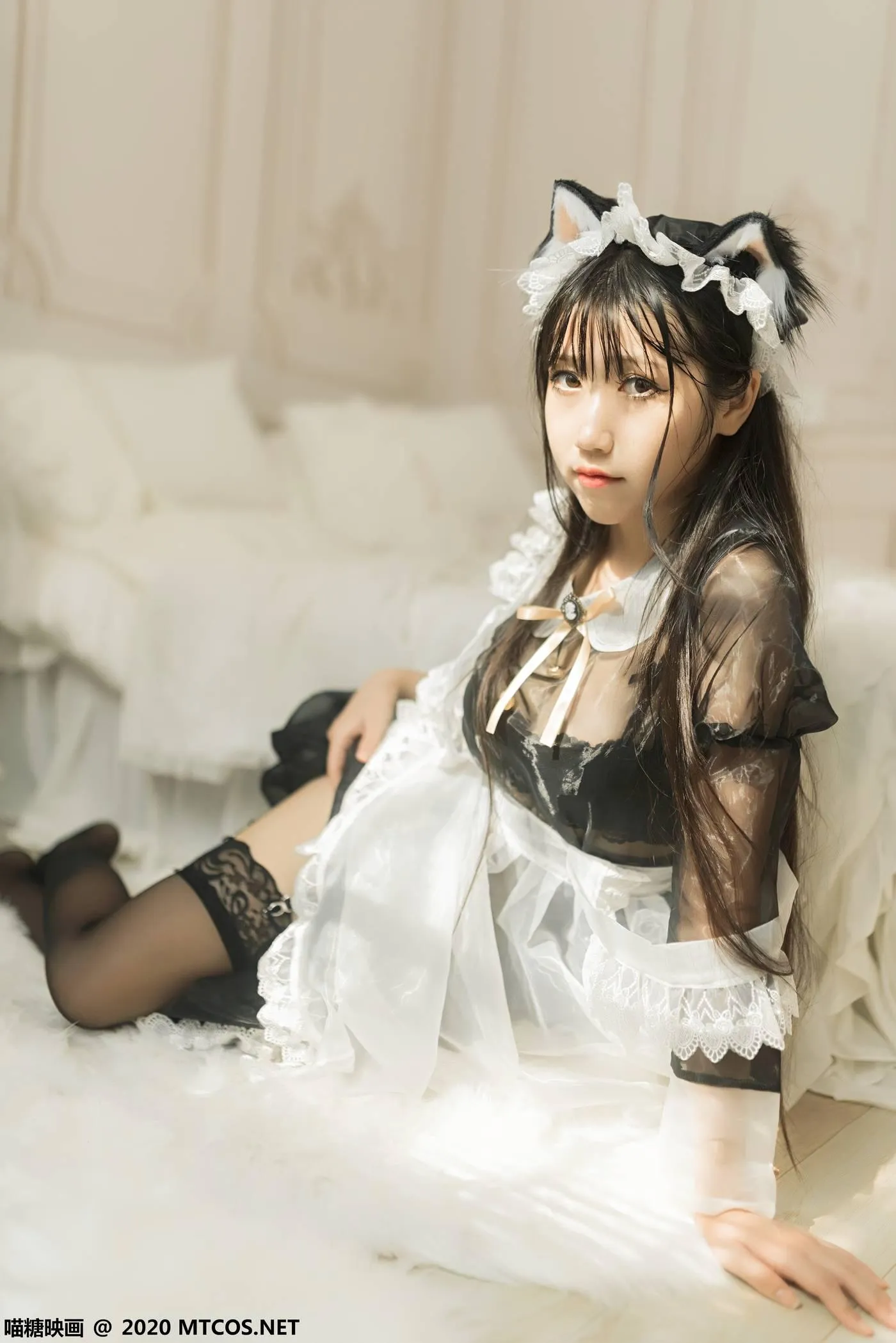 [喵糖映画] VOL.084 猫耳女仆装[40P]插图5