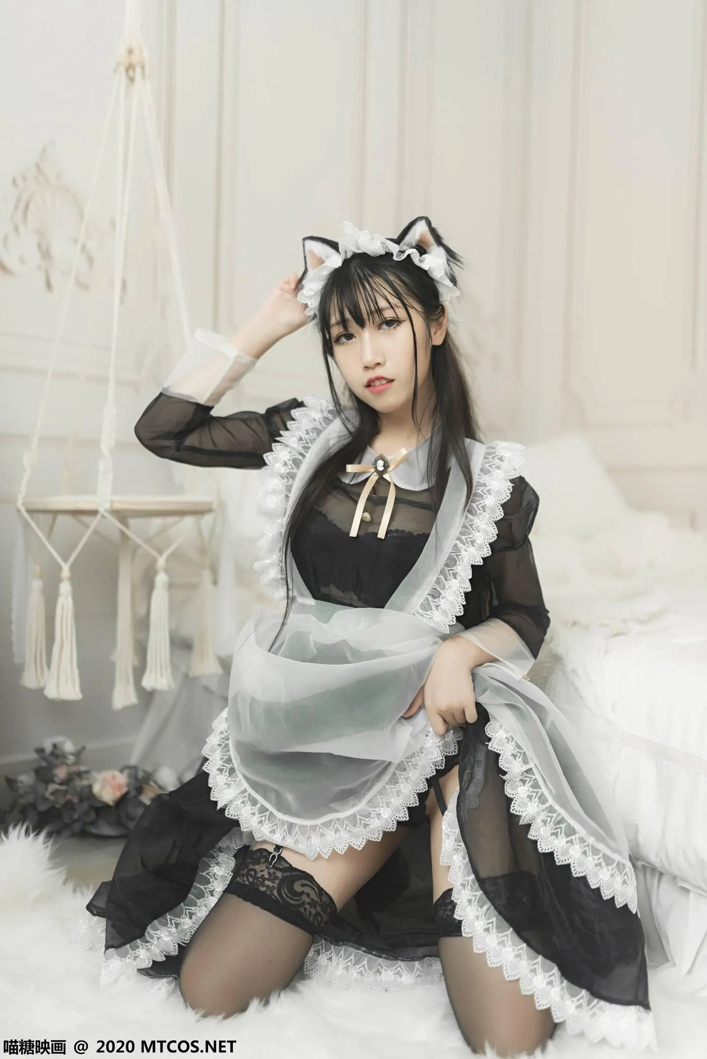 [喵糖映画] VOL.084 猫耳女仆装[40P]插图8