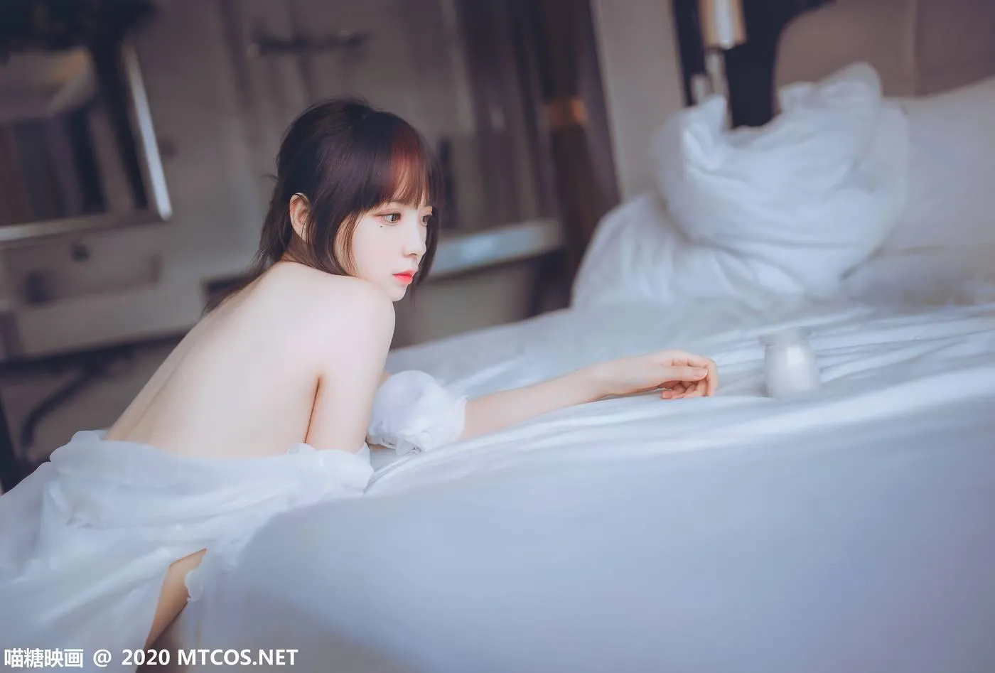 [喵糖映画] VOL.204 纯白睡裙[24P]插图2