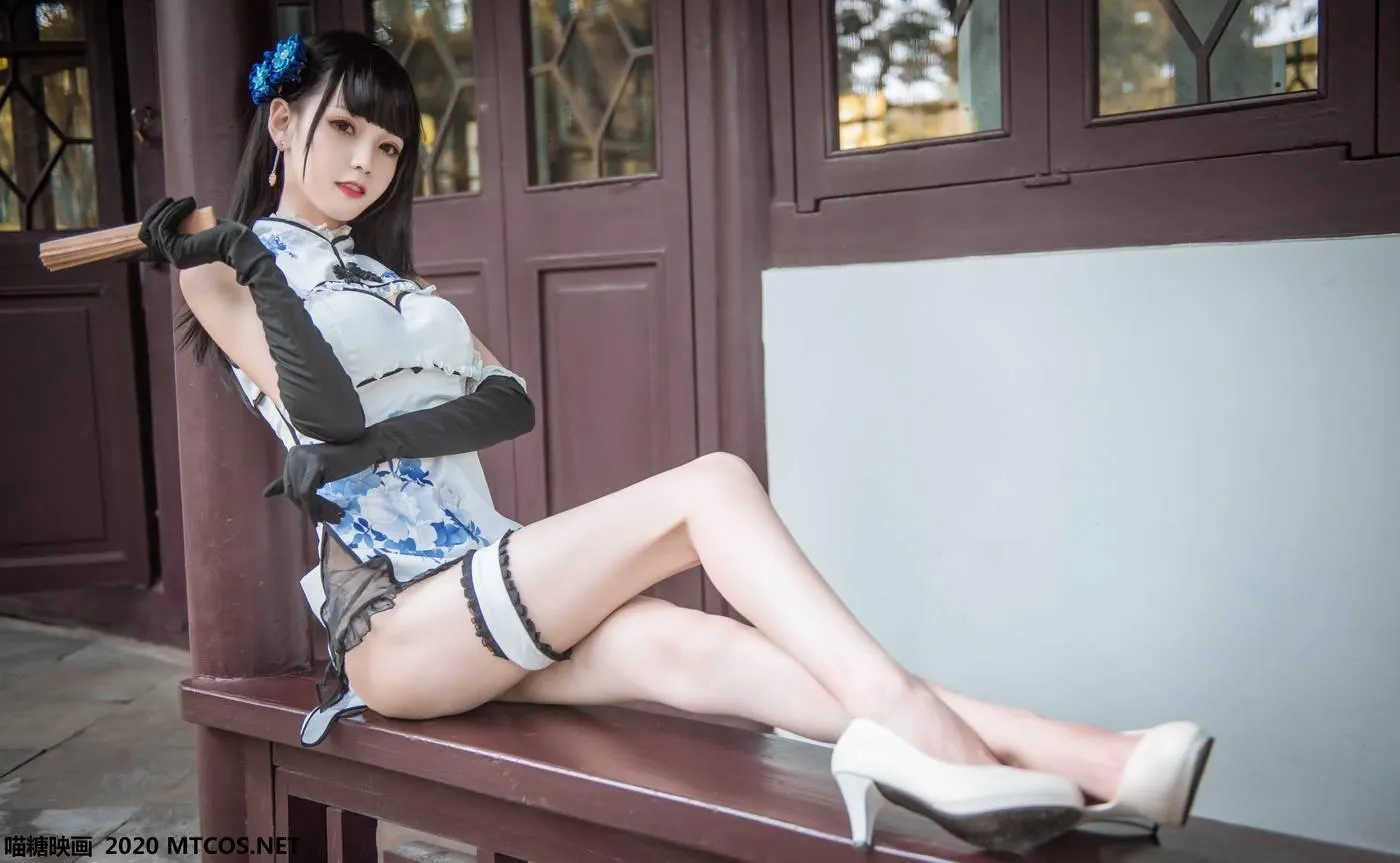 [喵糖映画] HML.012 瓶儿旗袍[25P]插图1