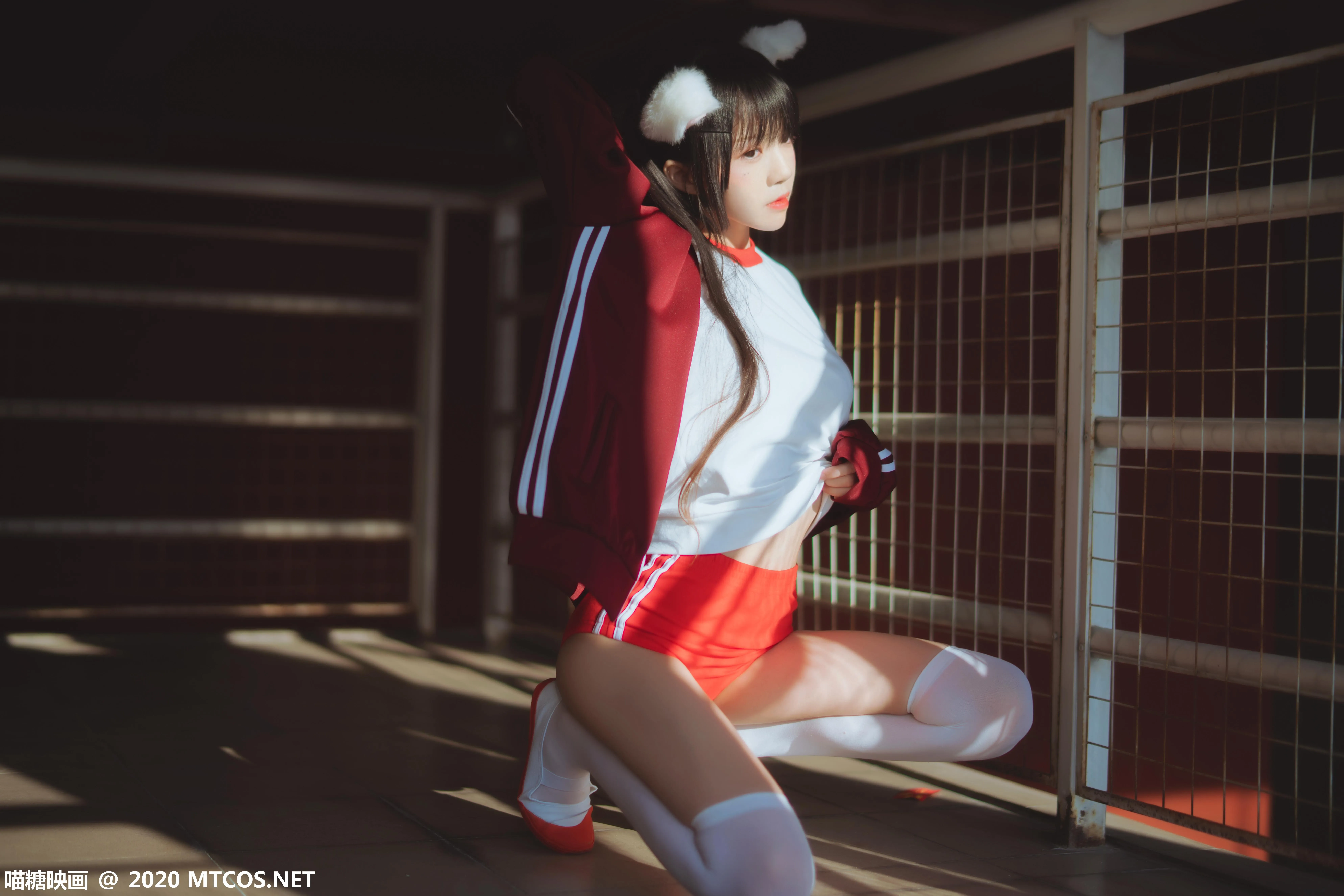 [喵糖映画] VOL.308 红色体操服[44P]插图7