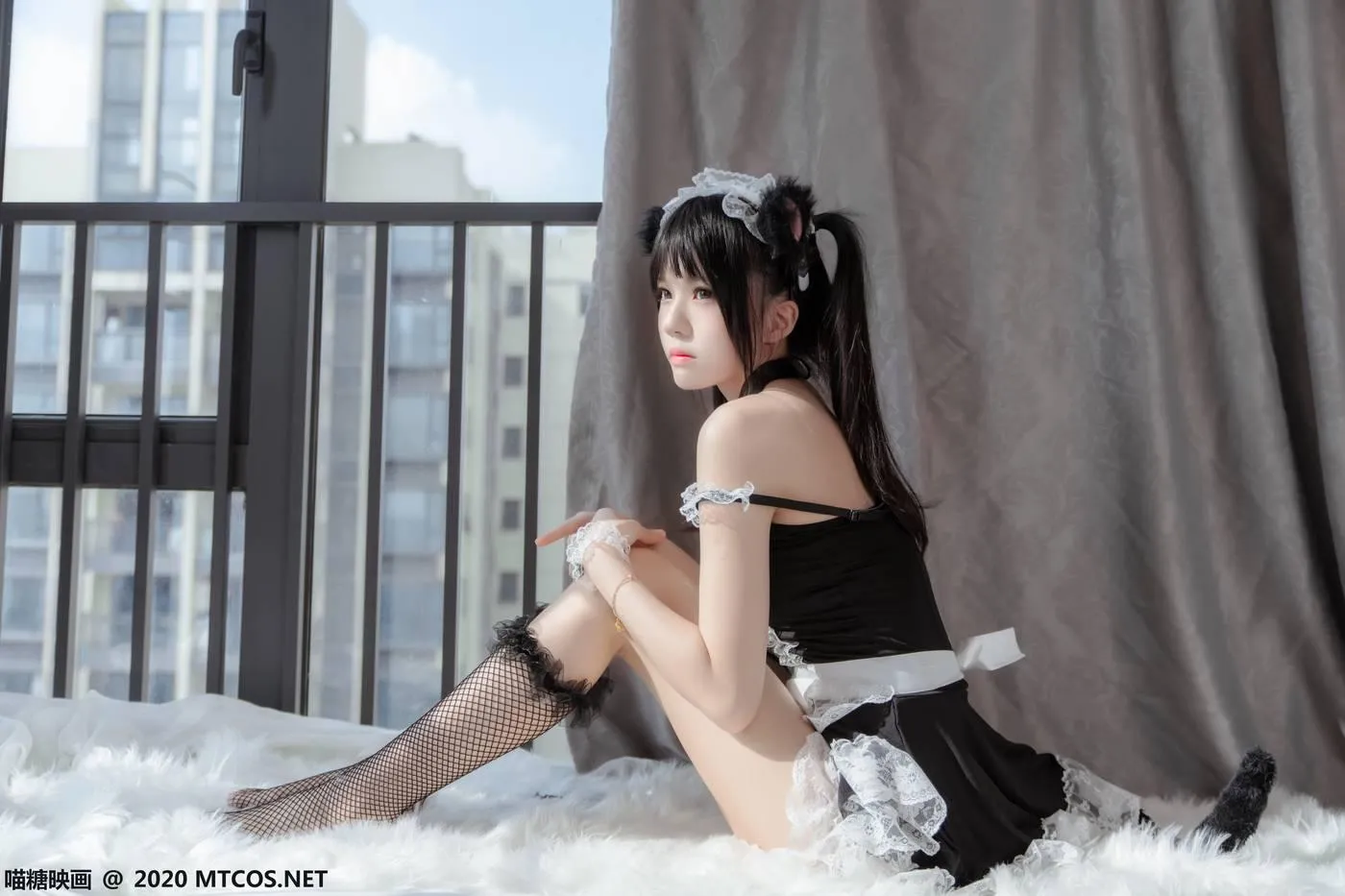 [喵糖映画] VOL.192 黑猫女仆[40P]插图2