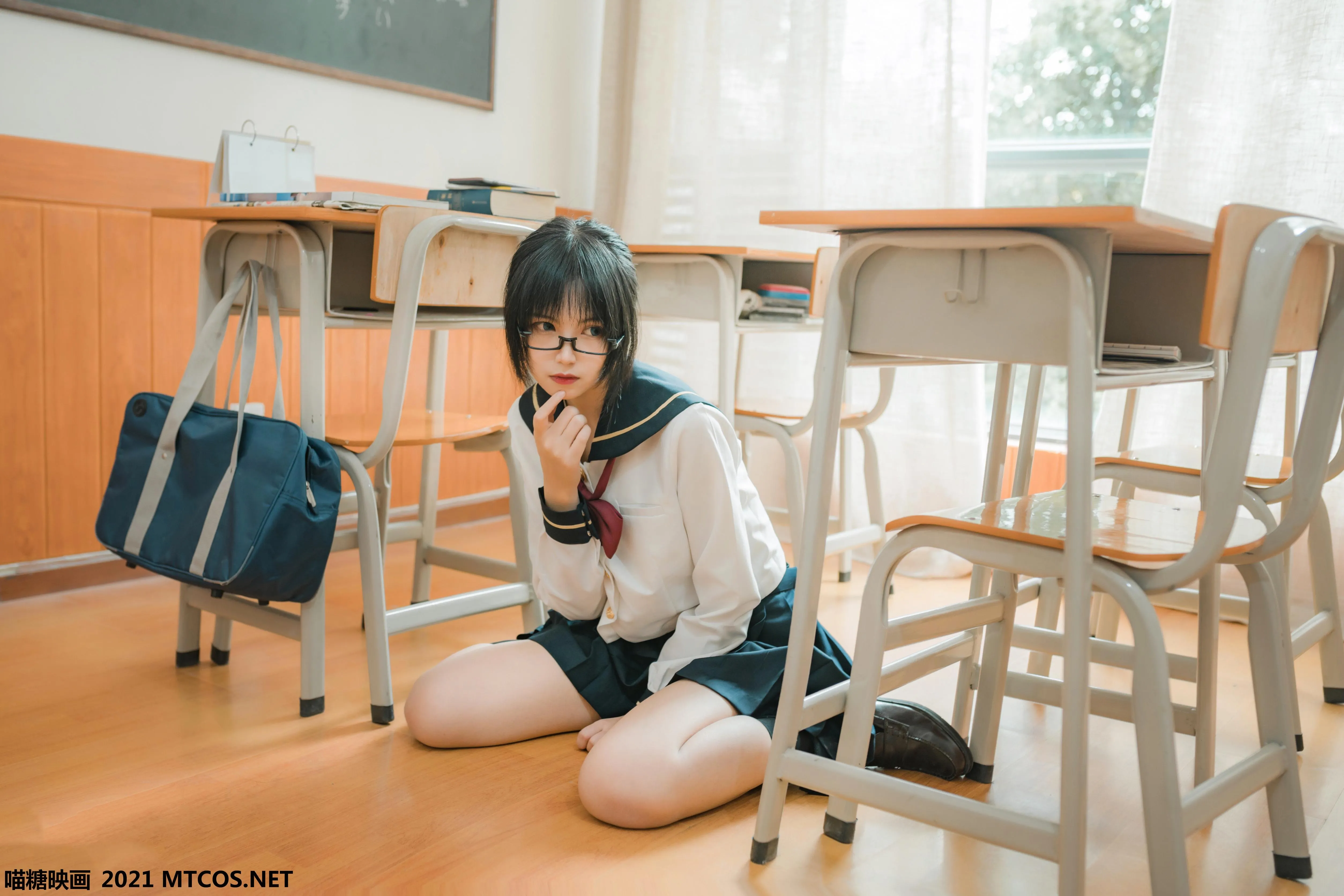 [喵糖映画]VOL.459 慵懒的JK[29P]插图7