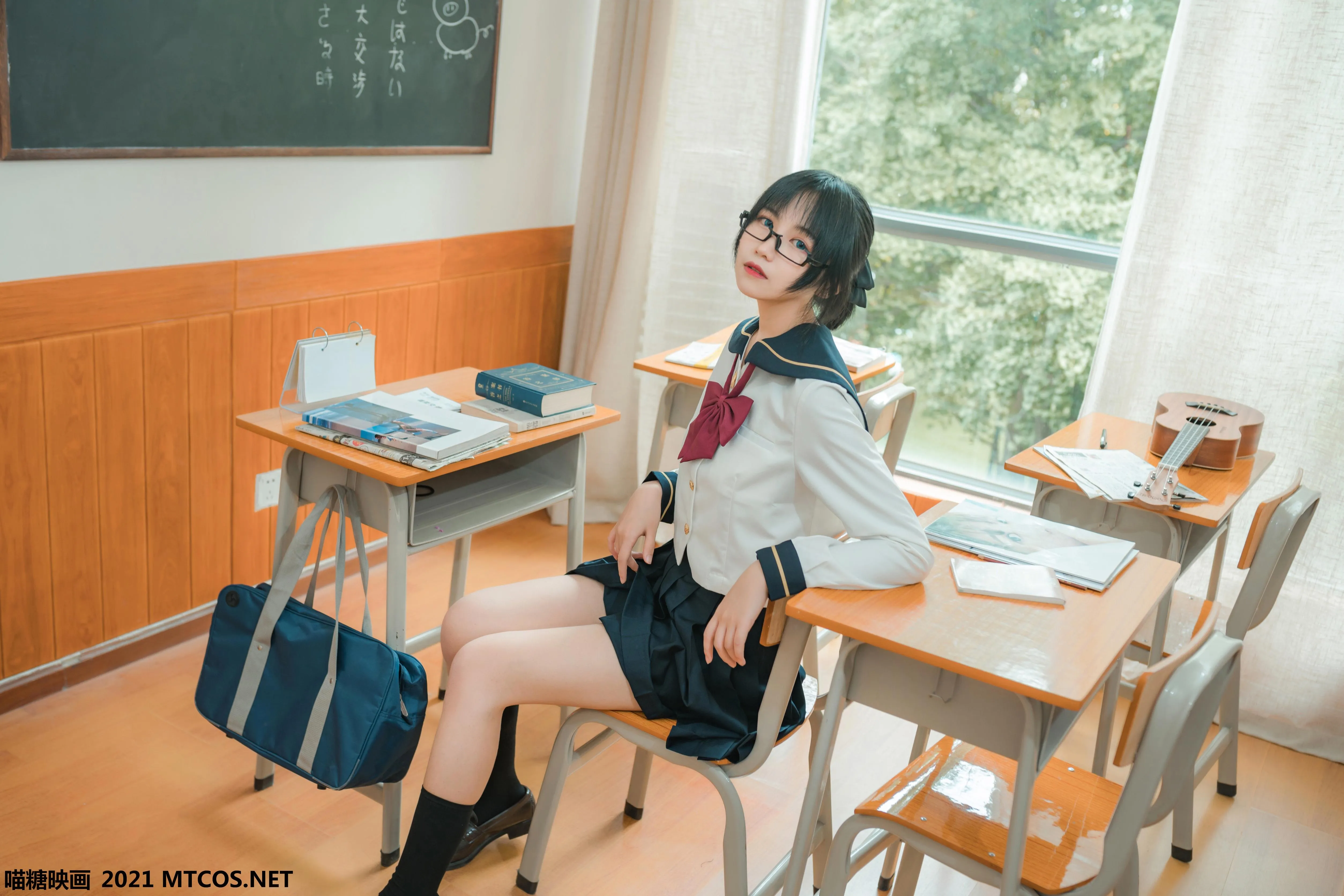 [喵糖映画]VOL.459 慵懒的JK[29P]插图9