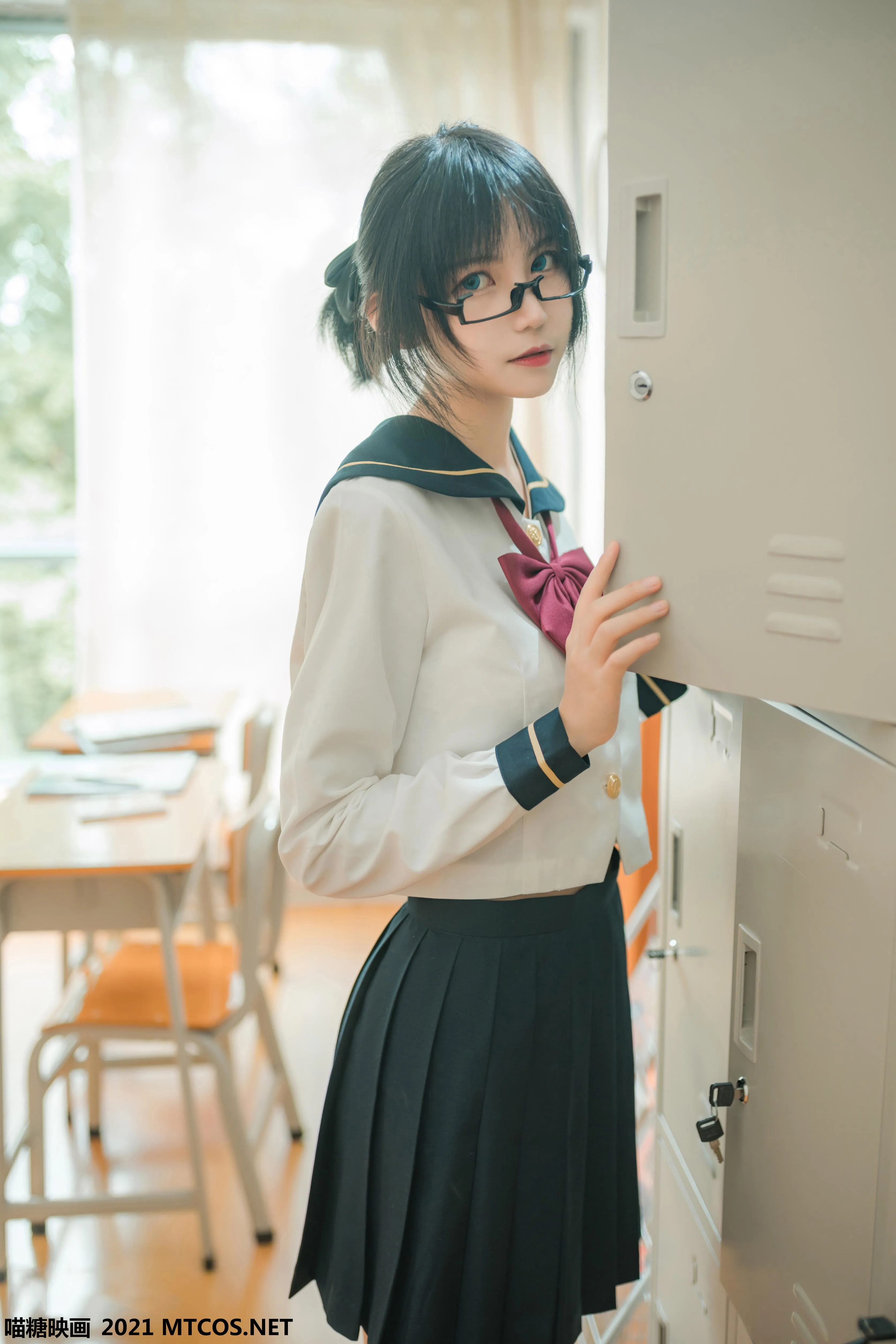 [喵糖映画]VOL.459 慵懒的JK[29P]插图1