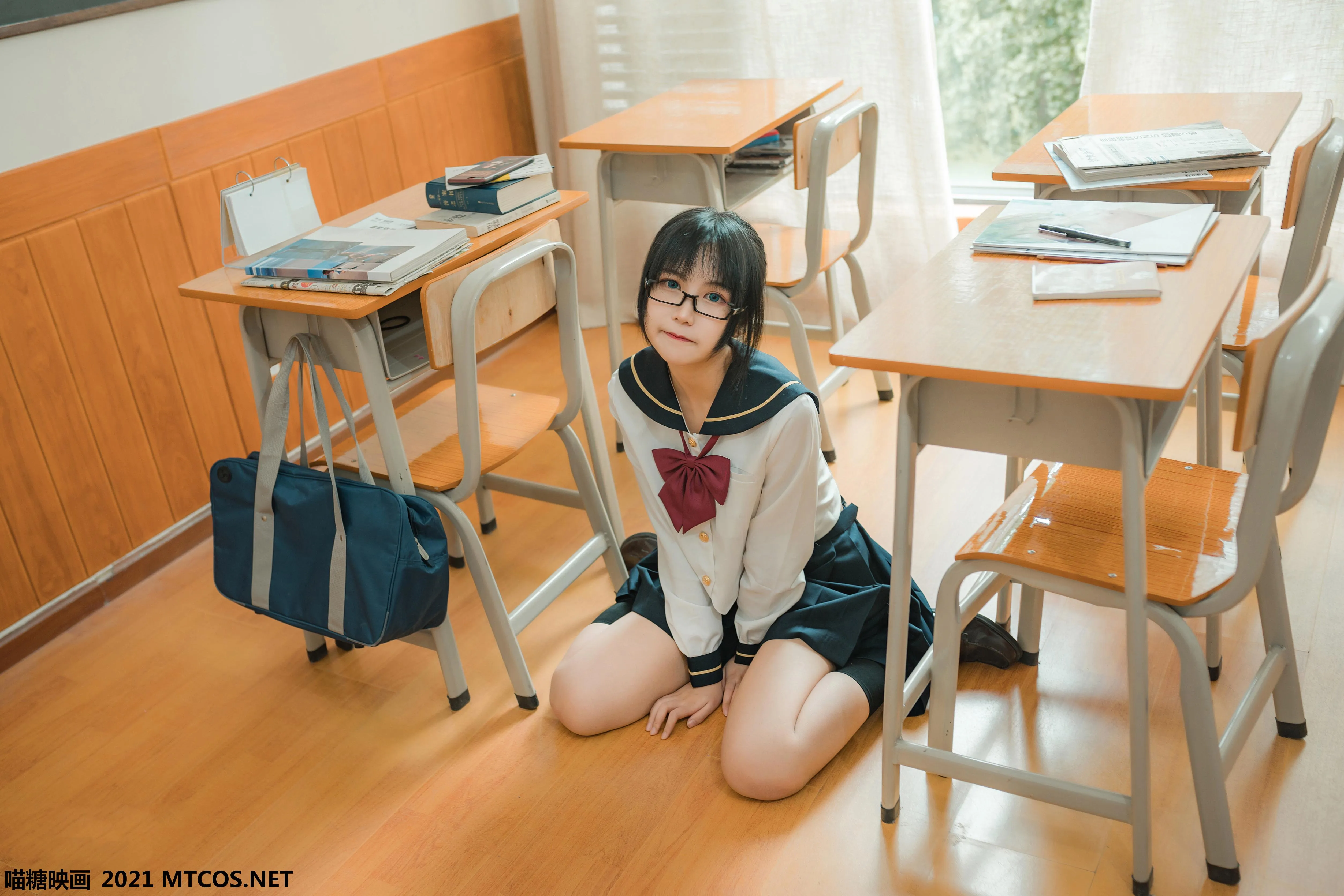 [喵糖映画]VOL.459 慵懒的JK[29P]插图3