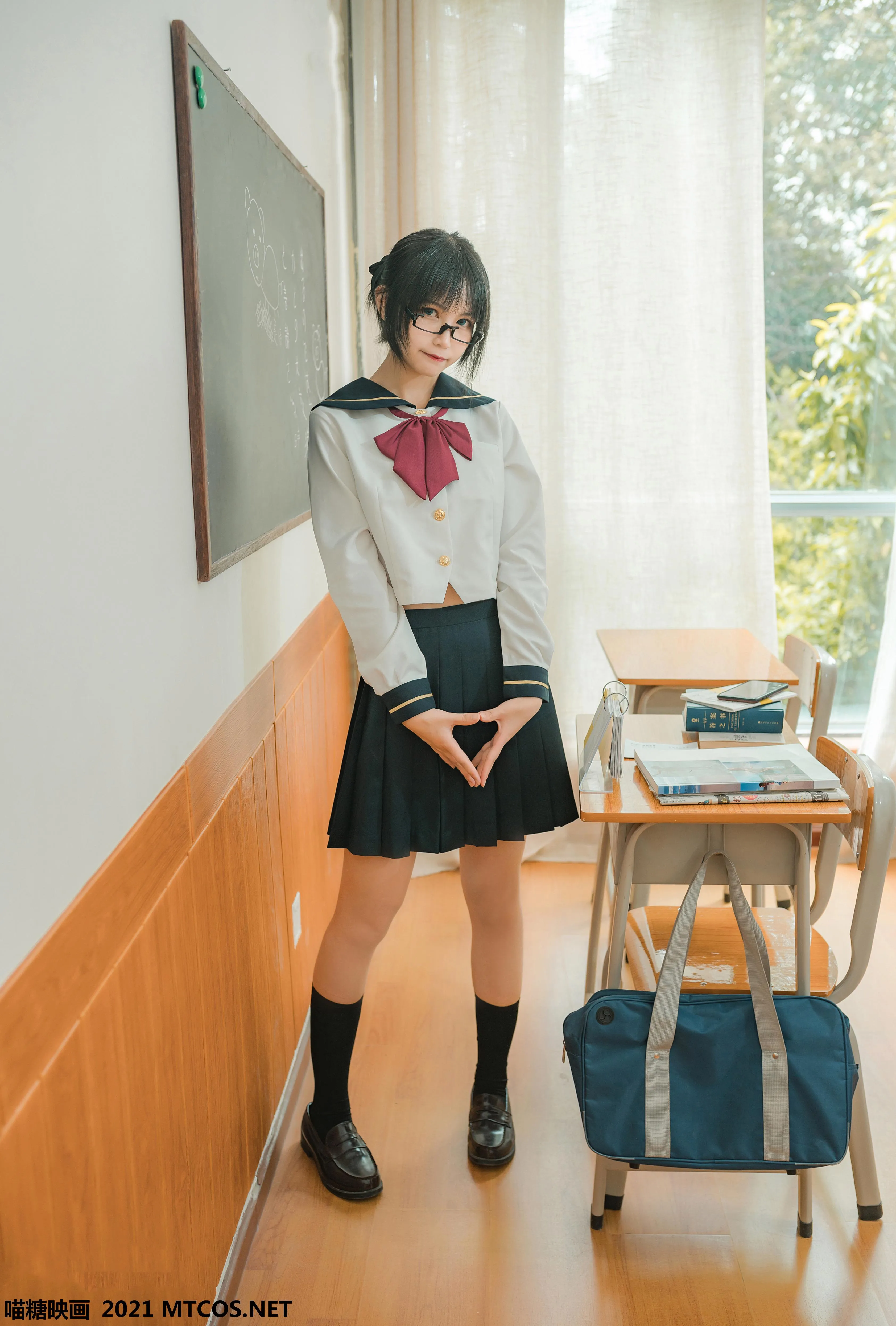 [喵糖映画]VOL.459 慵懒的JK[29P]插图5