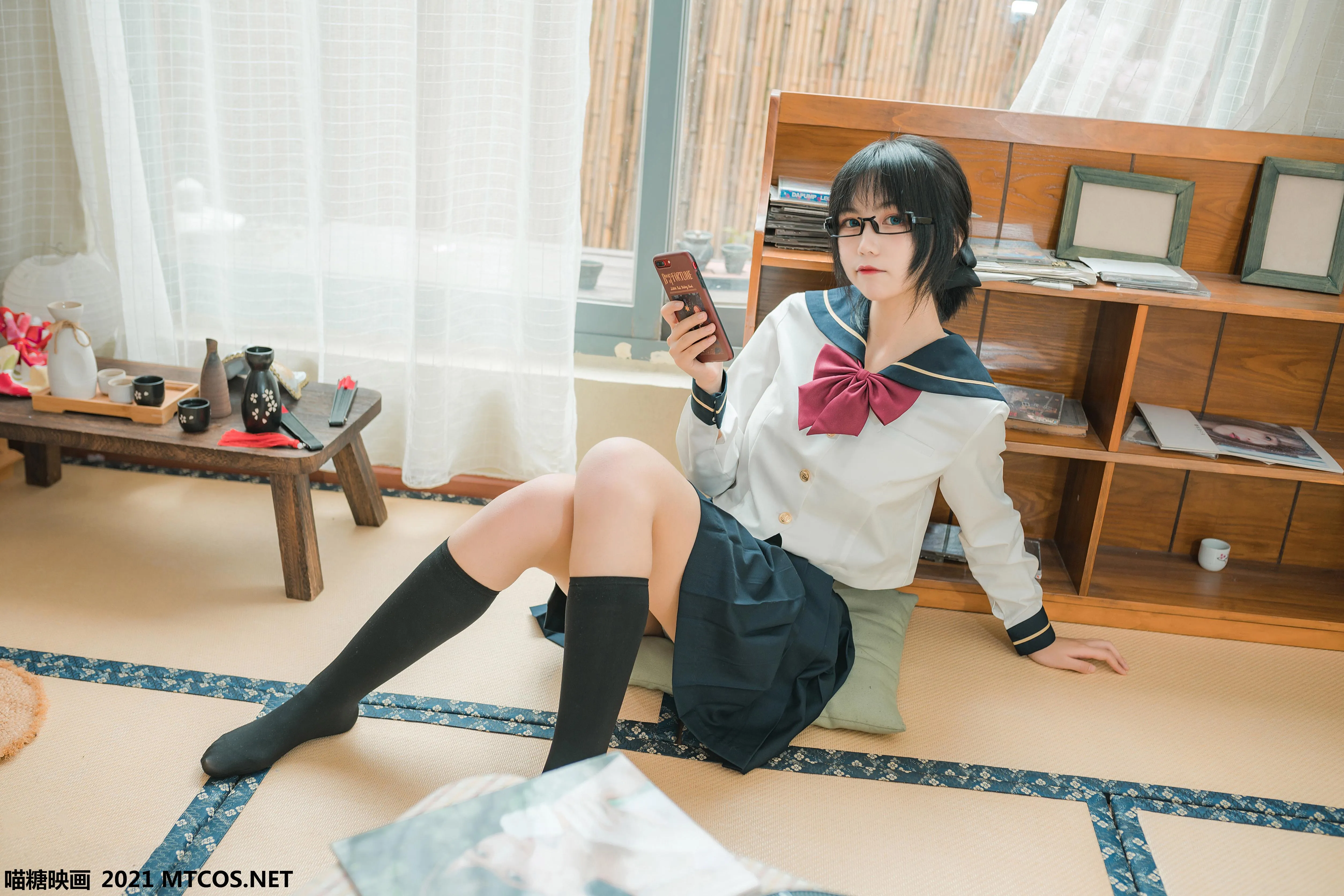 [喵糖映画]VOL.459 慵懒的JK[29P]插图2