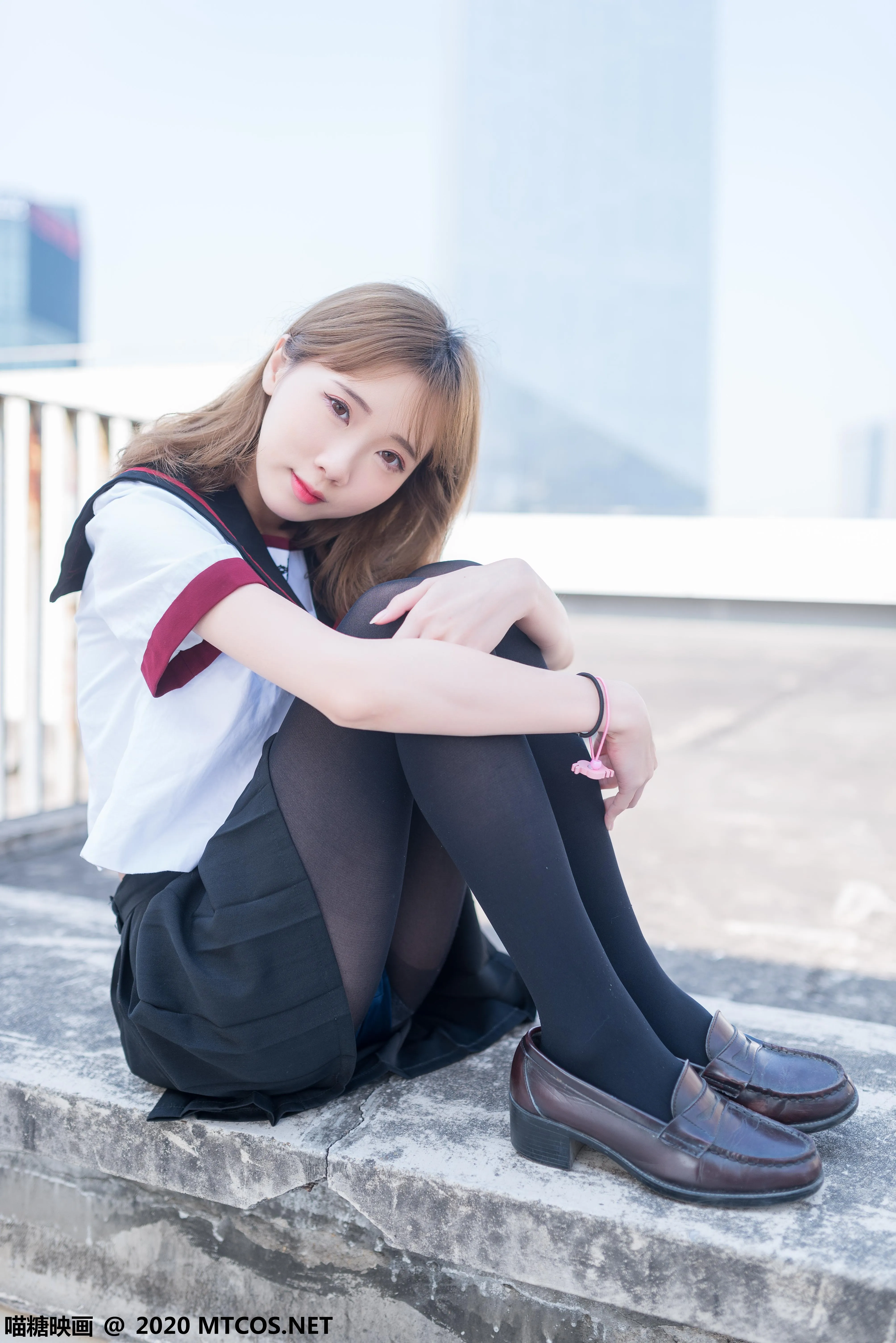 [喵糖映画] VOL.322 天台少女[46P]插图7