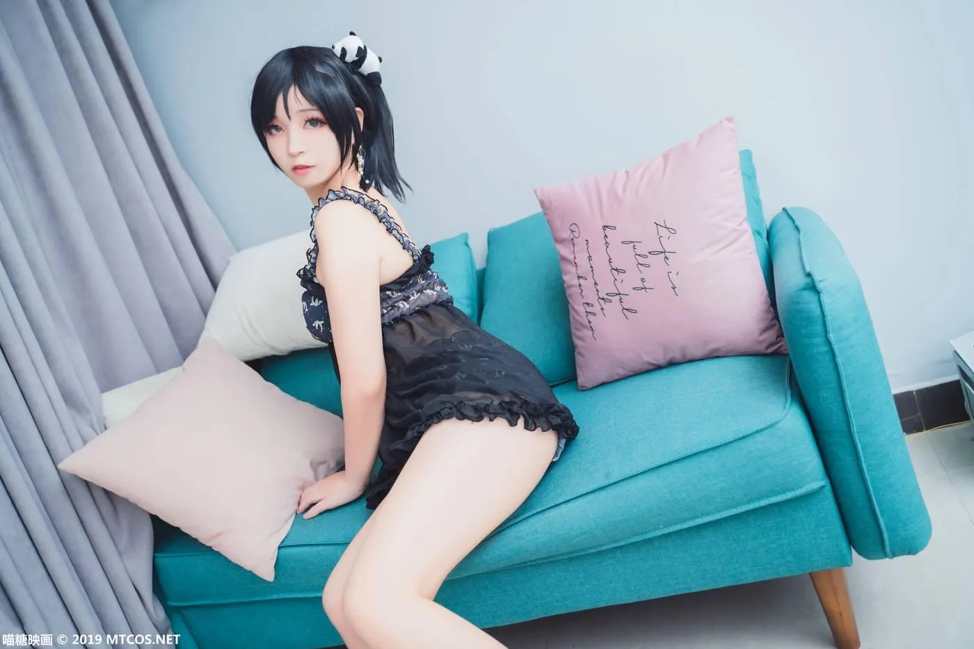 [喵糖映画] VOL.063 樱井momo、蕾丝吊带[40P]插图