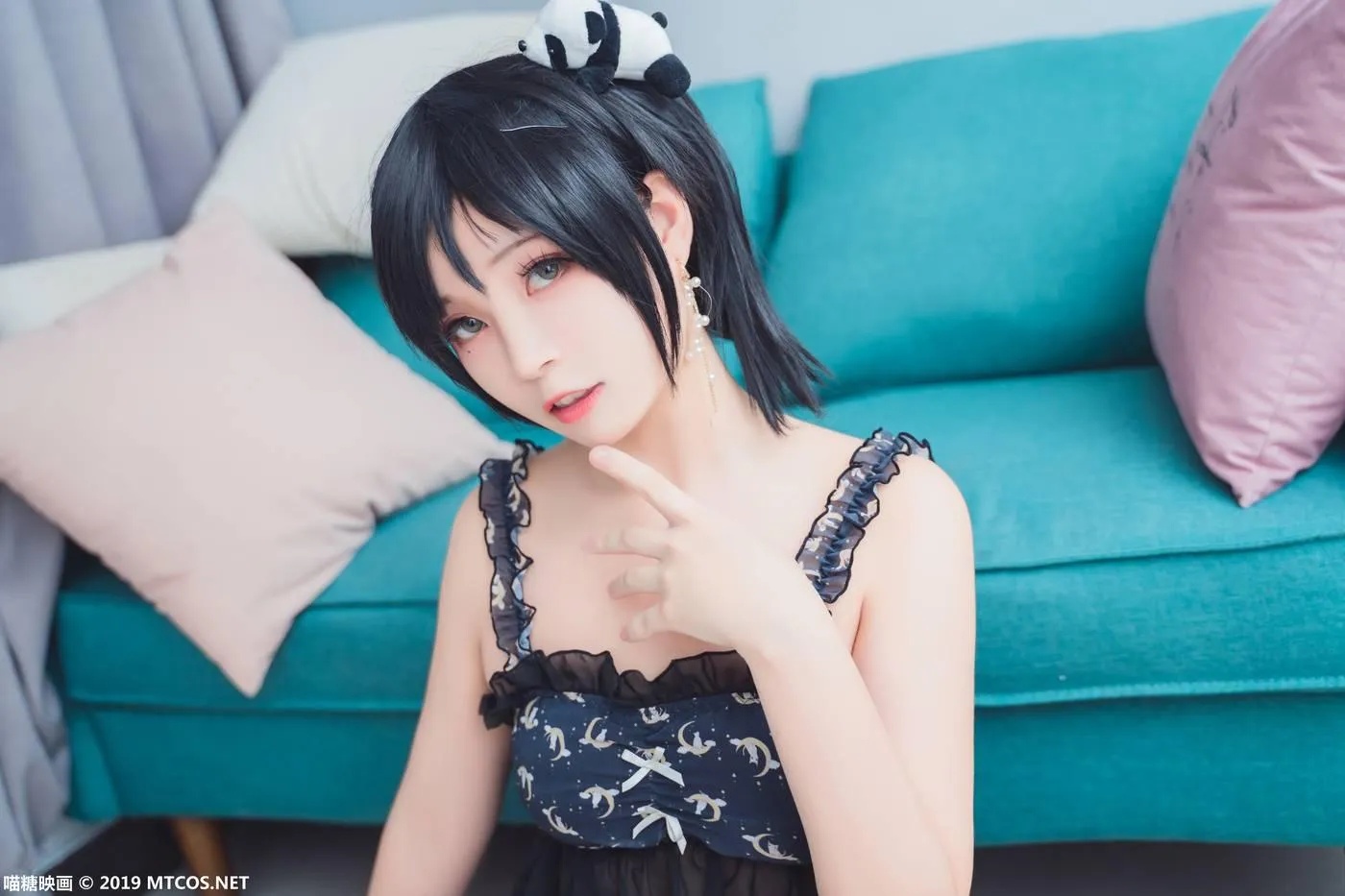 [喵糖映画] VOL.063 樱井momo、蕾丝吊带[40P]插图1