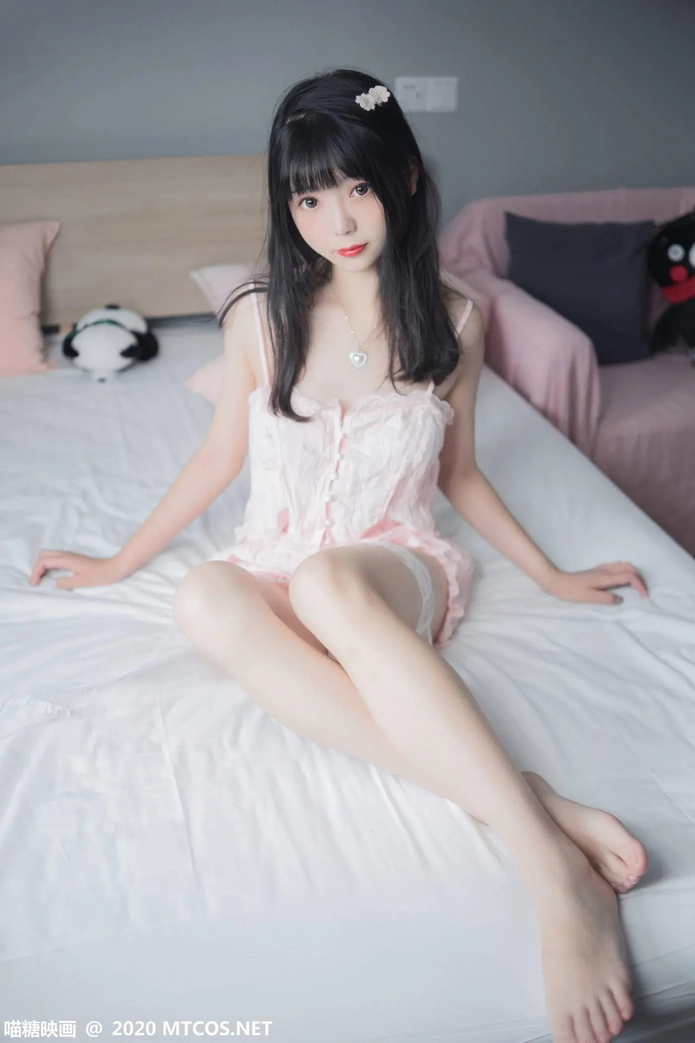 [喵糖映画] VOL.217 粉色夏日[40P]插图6