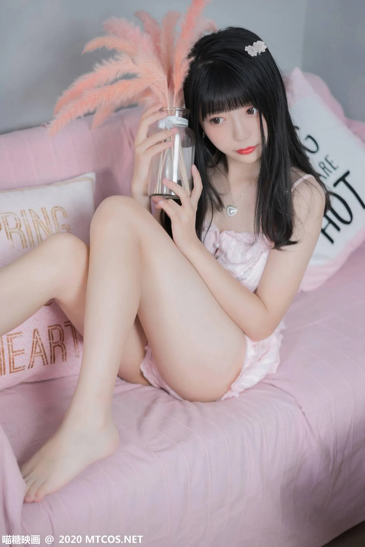 [喵糖映画] VOL.217 粉色夏日[40P]插图6