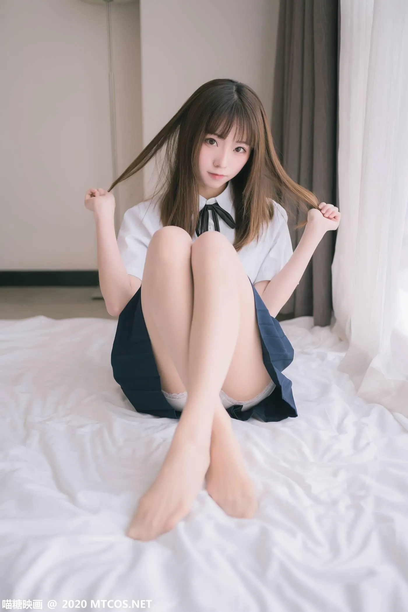 [喵糖映画] JKL.012 夏季校服JK制服[48P]插图