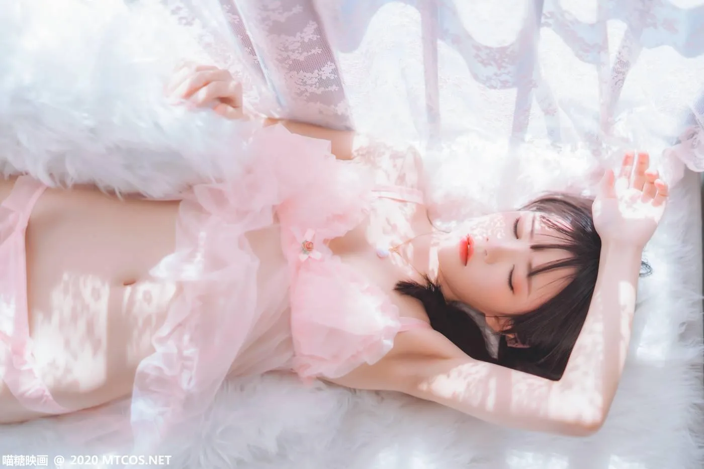 [喵糖映画] VOL.189 粉系轻纱[30P]插图2