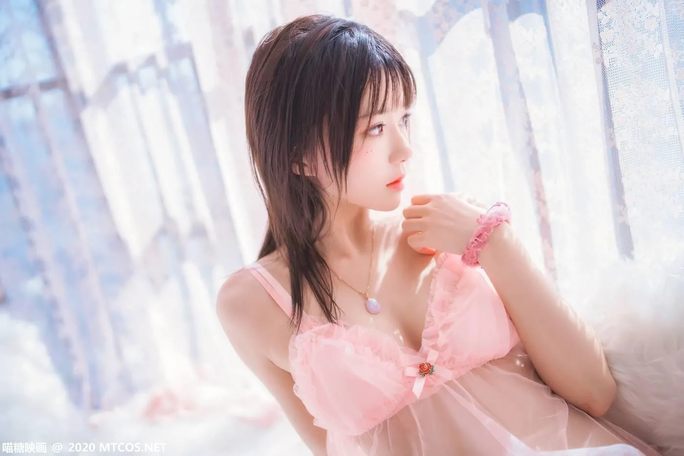 [喵糖映画] VOL.189 粉系轻纱[30P]插图6
