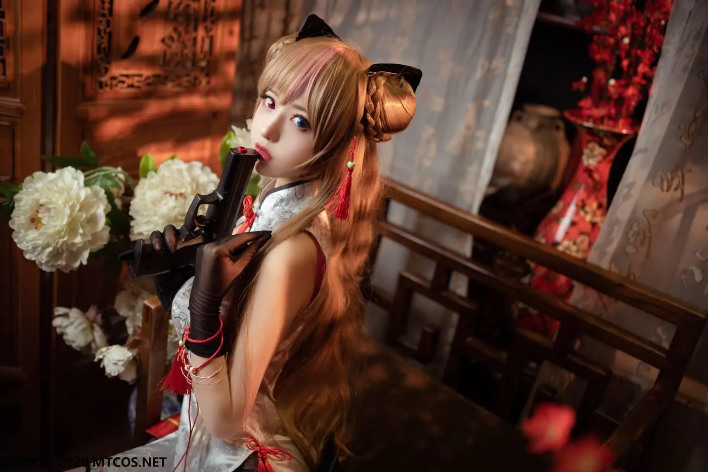 [喵糖映画] HML.011 蜂糖花旗袍[20P]插图7