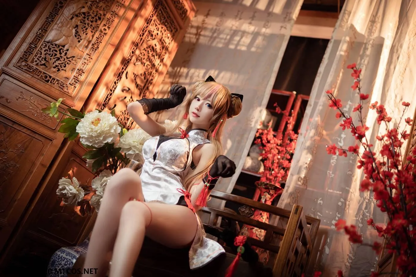 [喵糖映画] HML.011 蜂糖花旗袍[20P]插图8