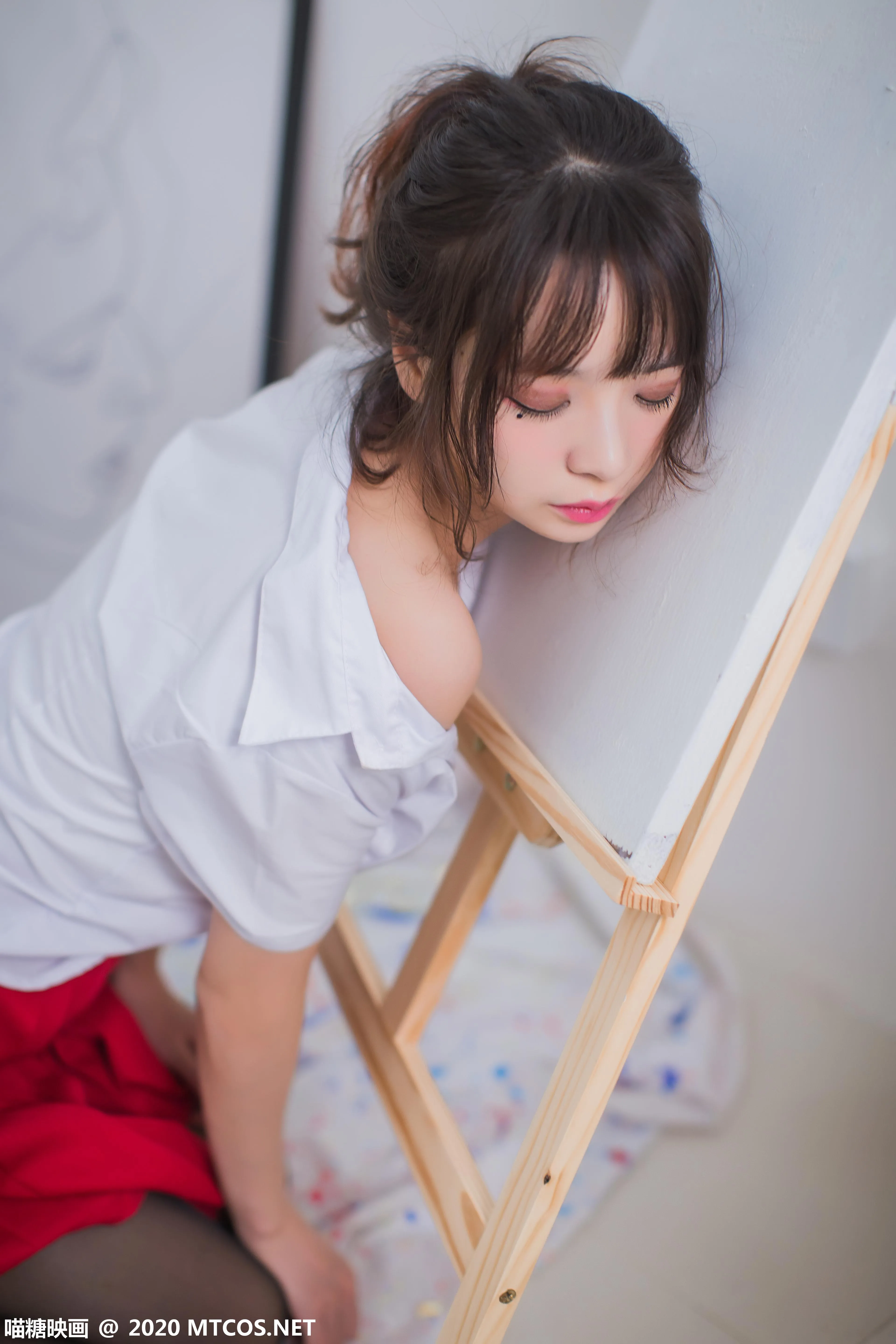 [喵糖映画] VOL.319 画室少女[23P]插图
