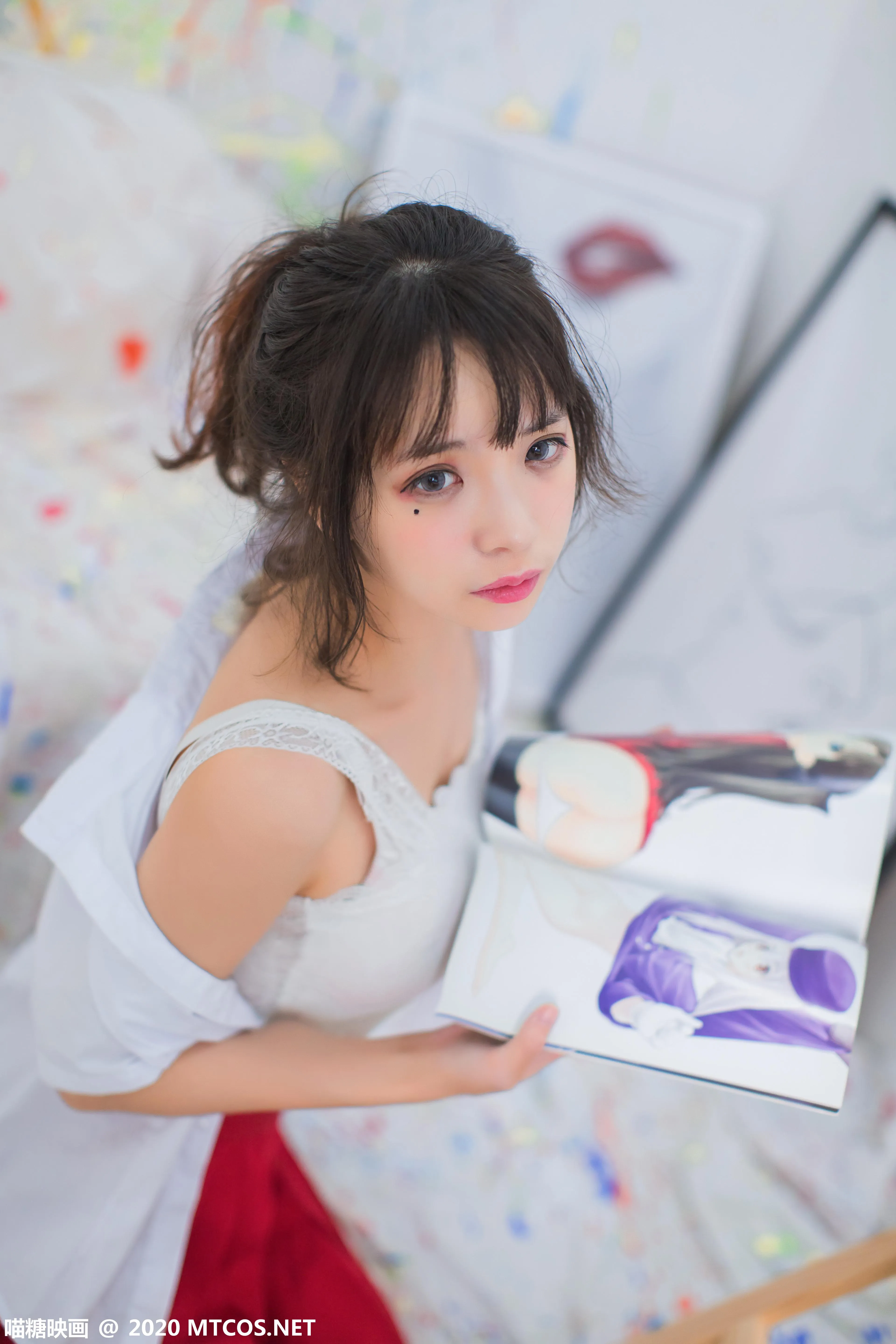 [喵糖映画] VOL.319 画室少女[23P]插图1