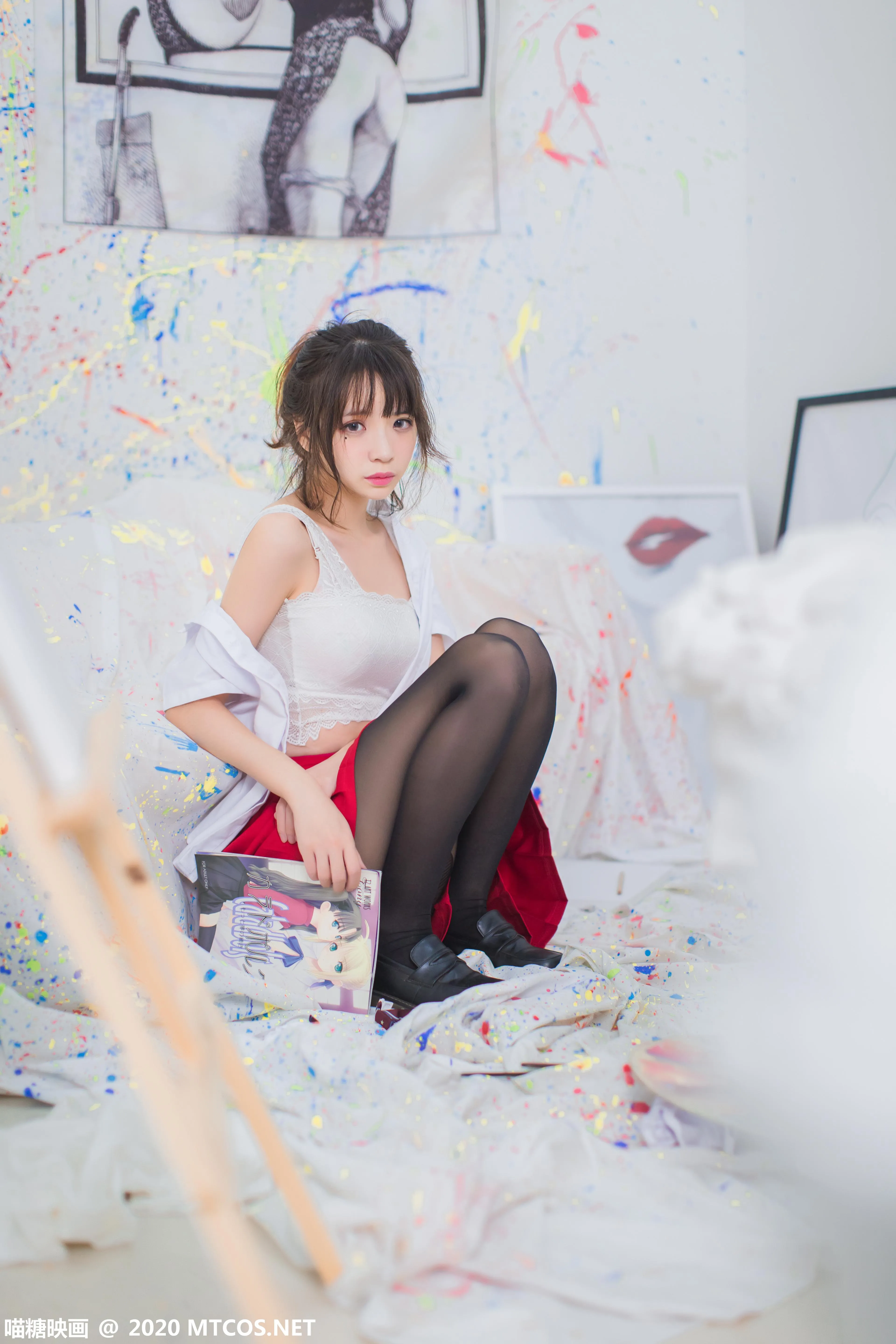 [喵糖映画] VOL.319 画室少女[23P]插图2