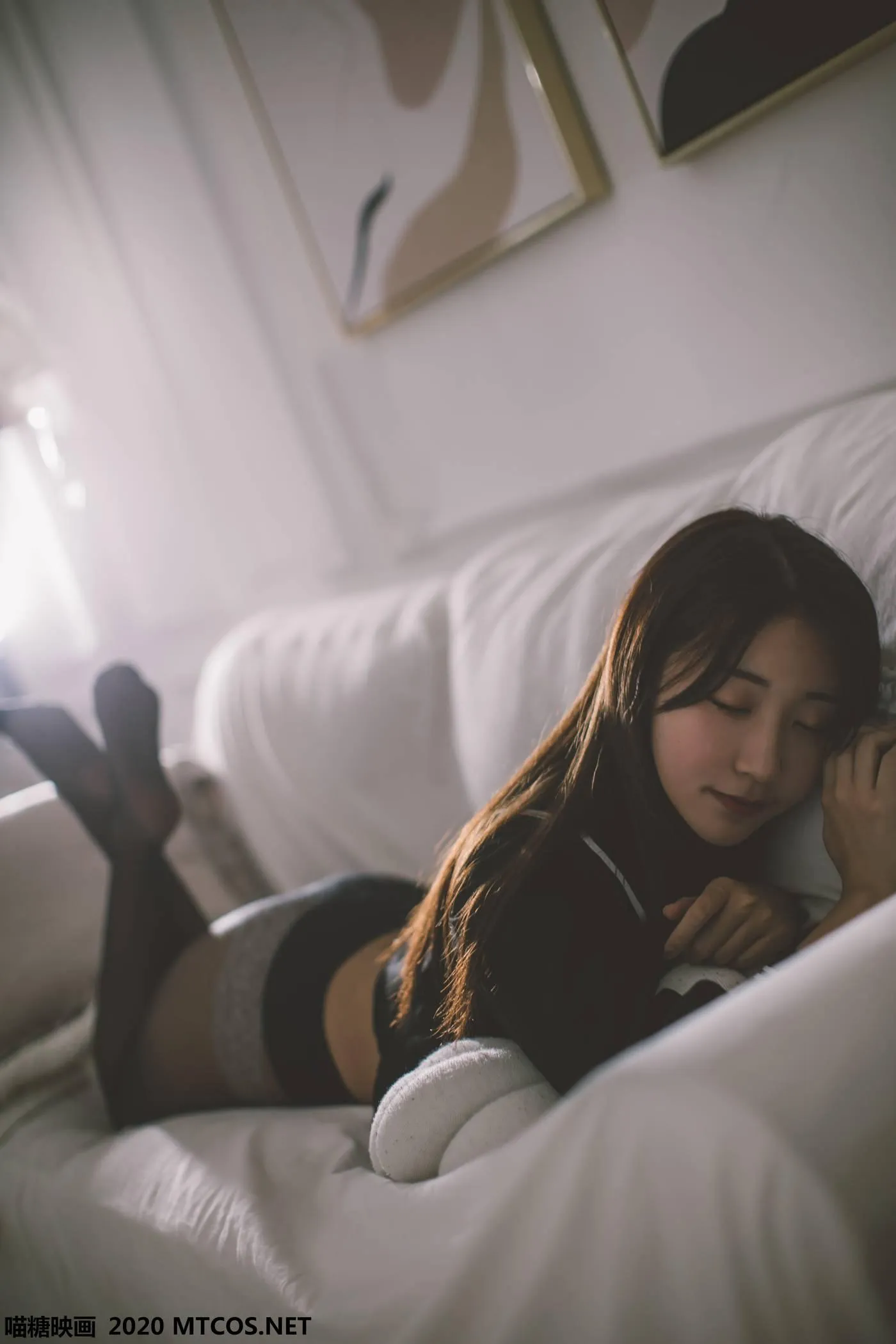 [喵糖映画] JKL.002 黑色JK少女[50P]插图