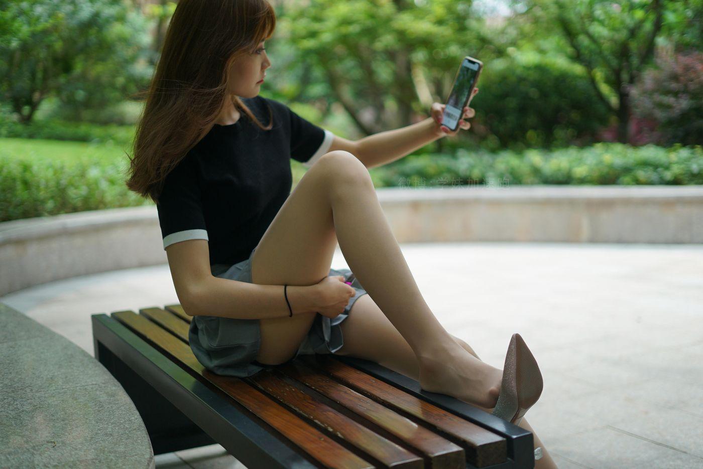 学妹加速跑 XM048《这天气看有点热琪琪》[89P]插图
