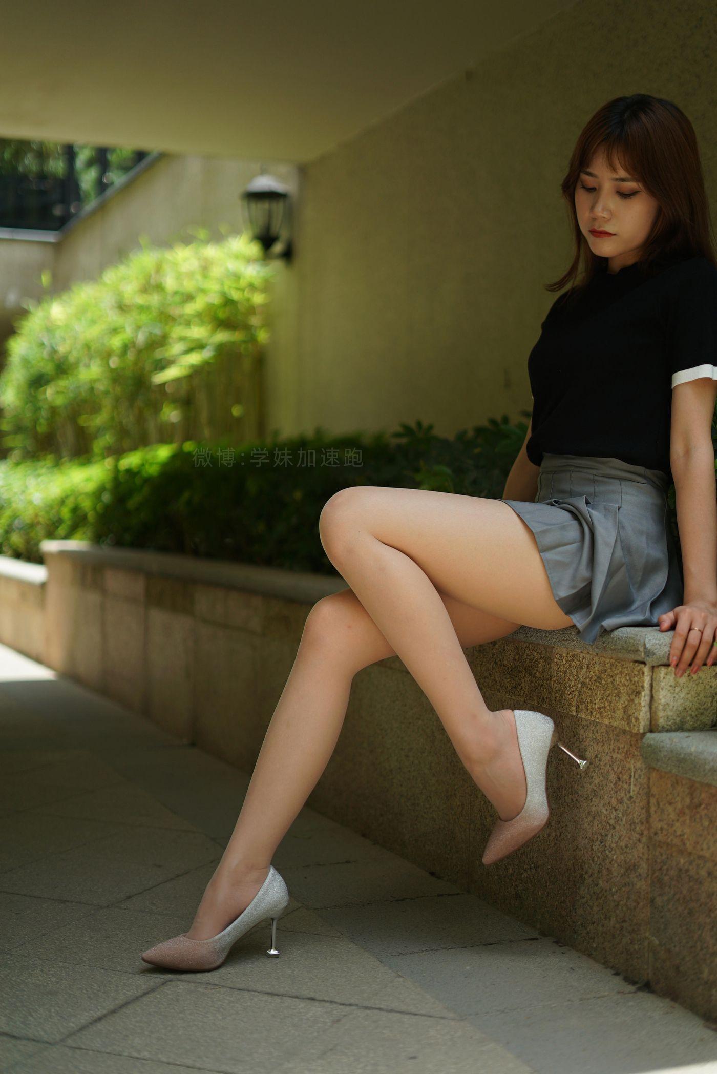 学妹加速跑 XM048《这天气看有点热琪琪》[89P]插图5