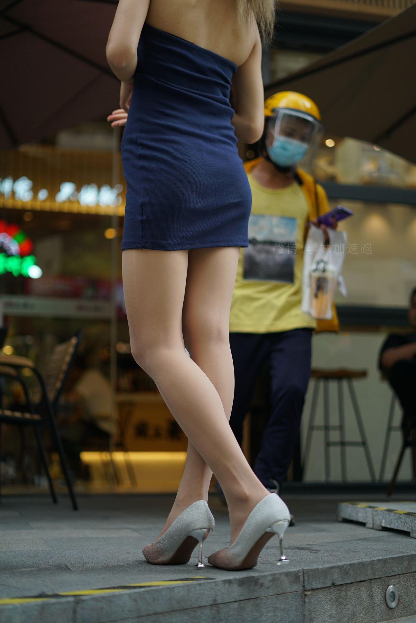 学妹加速跑 XM061《蓝色小妖姬敏儿》[99P]插图4