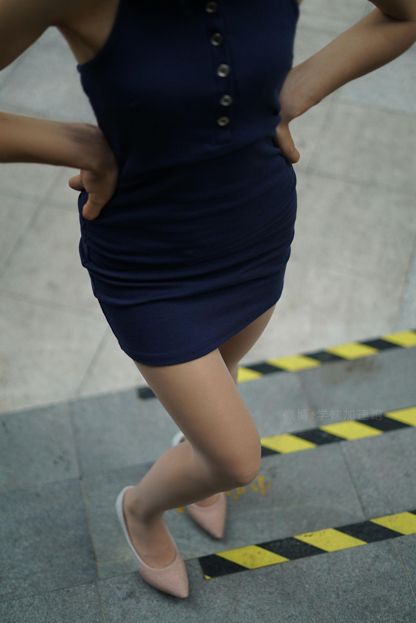 学妹加速跑 XM061《蓝色小妖姬敏儿》[99P]插图6