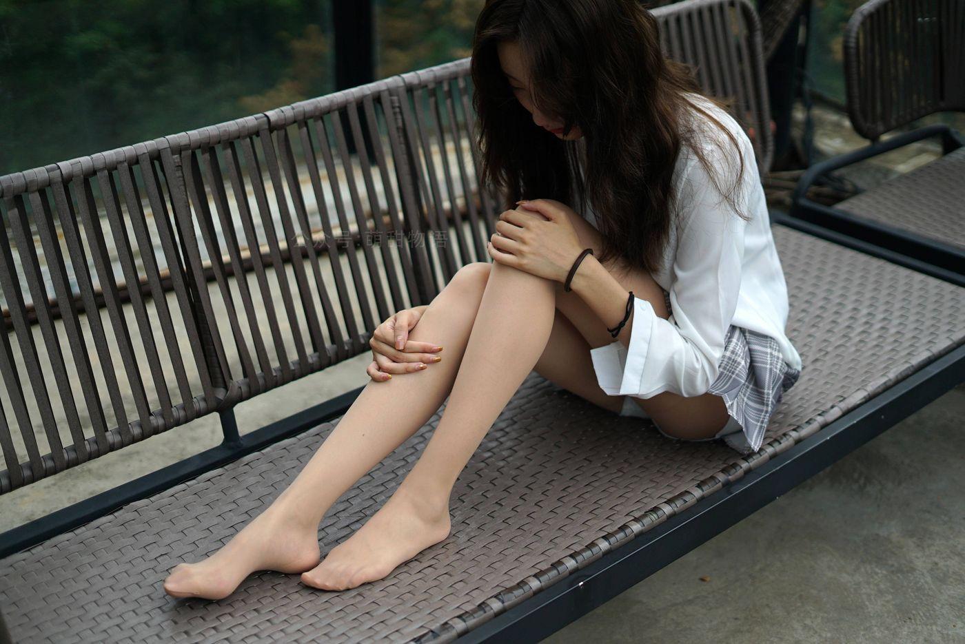 萌甜物语 XM117《浅蓝连衣裙-九九》[96P]插图8