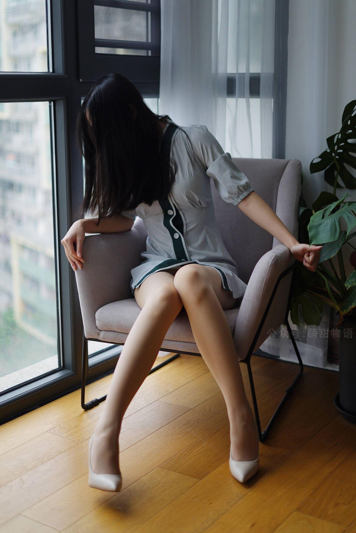 萌甜物语 XM112《竖纹衬衫裙-小苏》[86P]插图