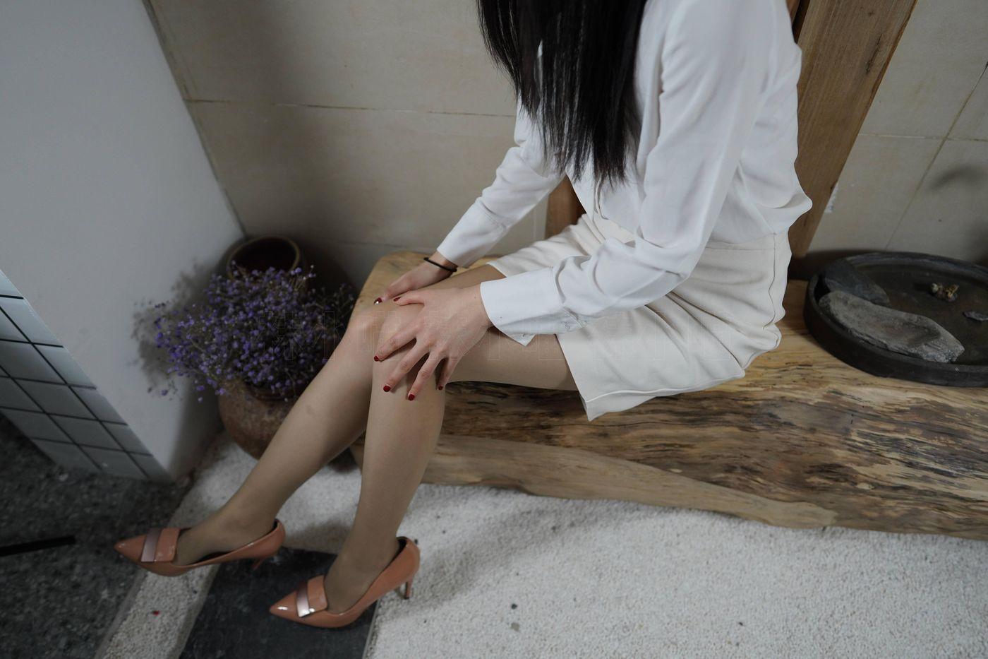 袜小喵 KT258 清新白色系 [99P]插图1