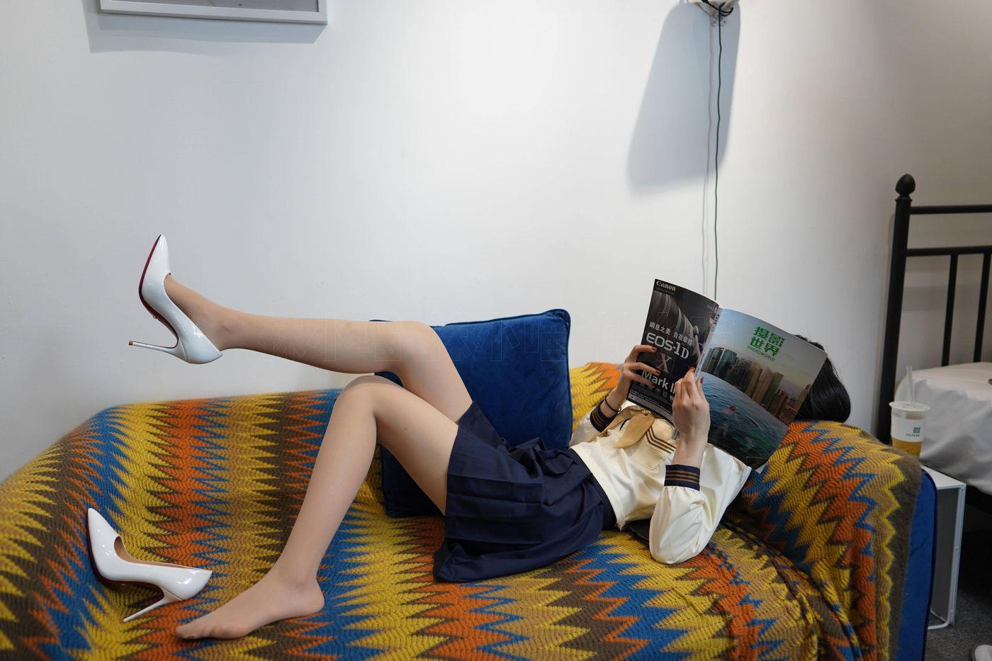 袜小喵 KT268 水手服 [99P]插图5