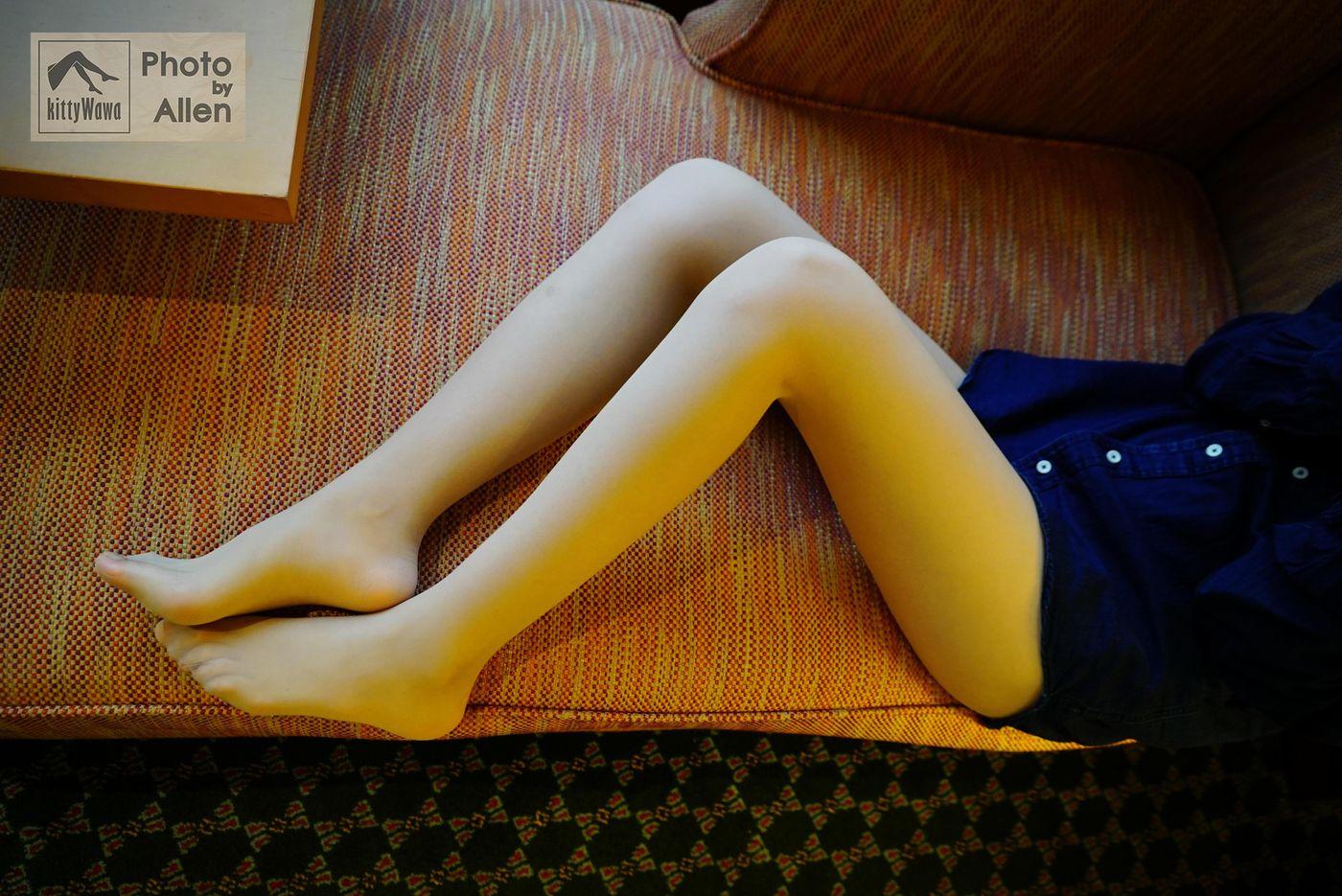 袜小喵 KT032 藏蓝衬衣 [59P]插图4