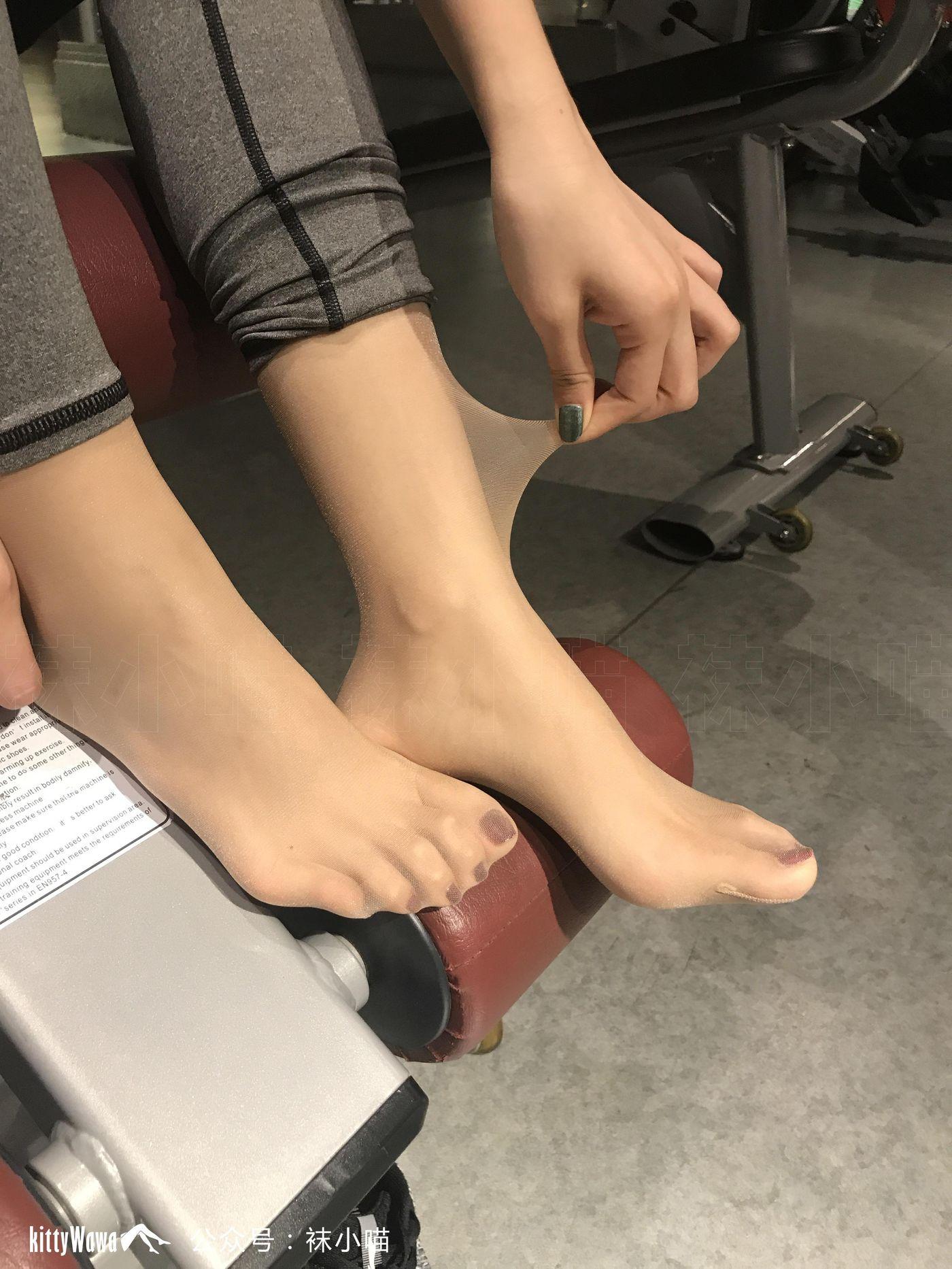 袜小喵 KT071 喵姐姐的健身课 [93P]插图9