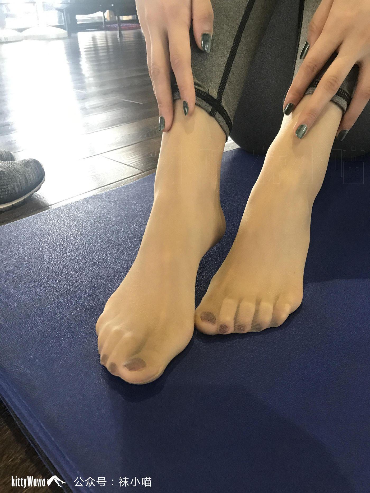 袜小喵 KT071 喵姐姐的健身课 [93P]插图6