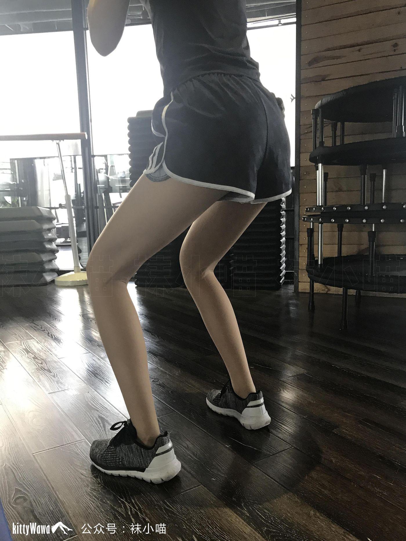袜小喵 KT071 喵姐姐的健身课 [93P]插图6