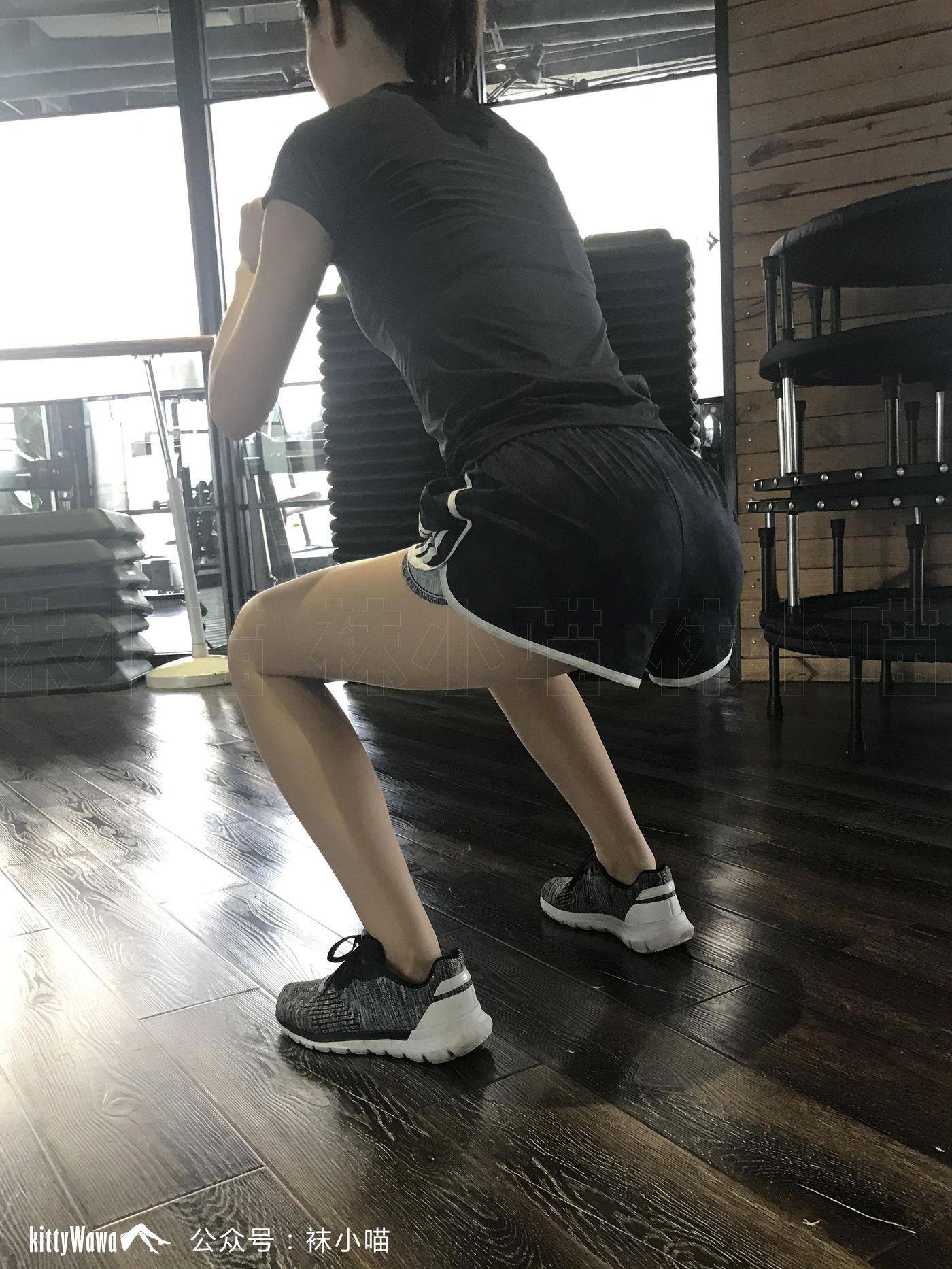 袜小喵 KT071 喵姐姐的健身课 [93P]插图8
