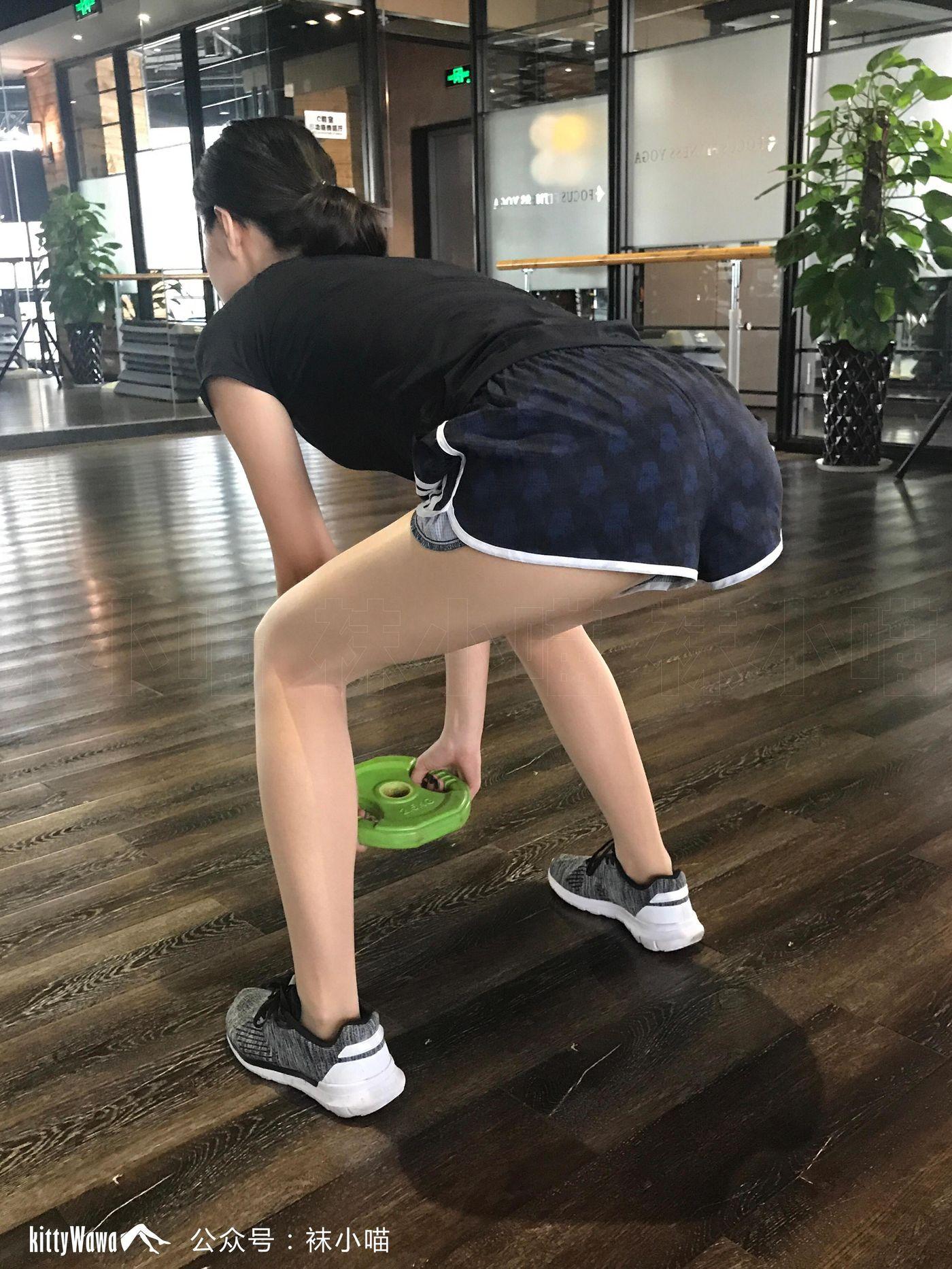 袜小喵 KT071 喵姐姐的健身课 [93P]插图