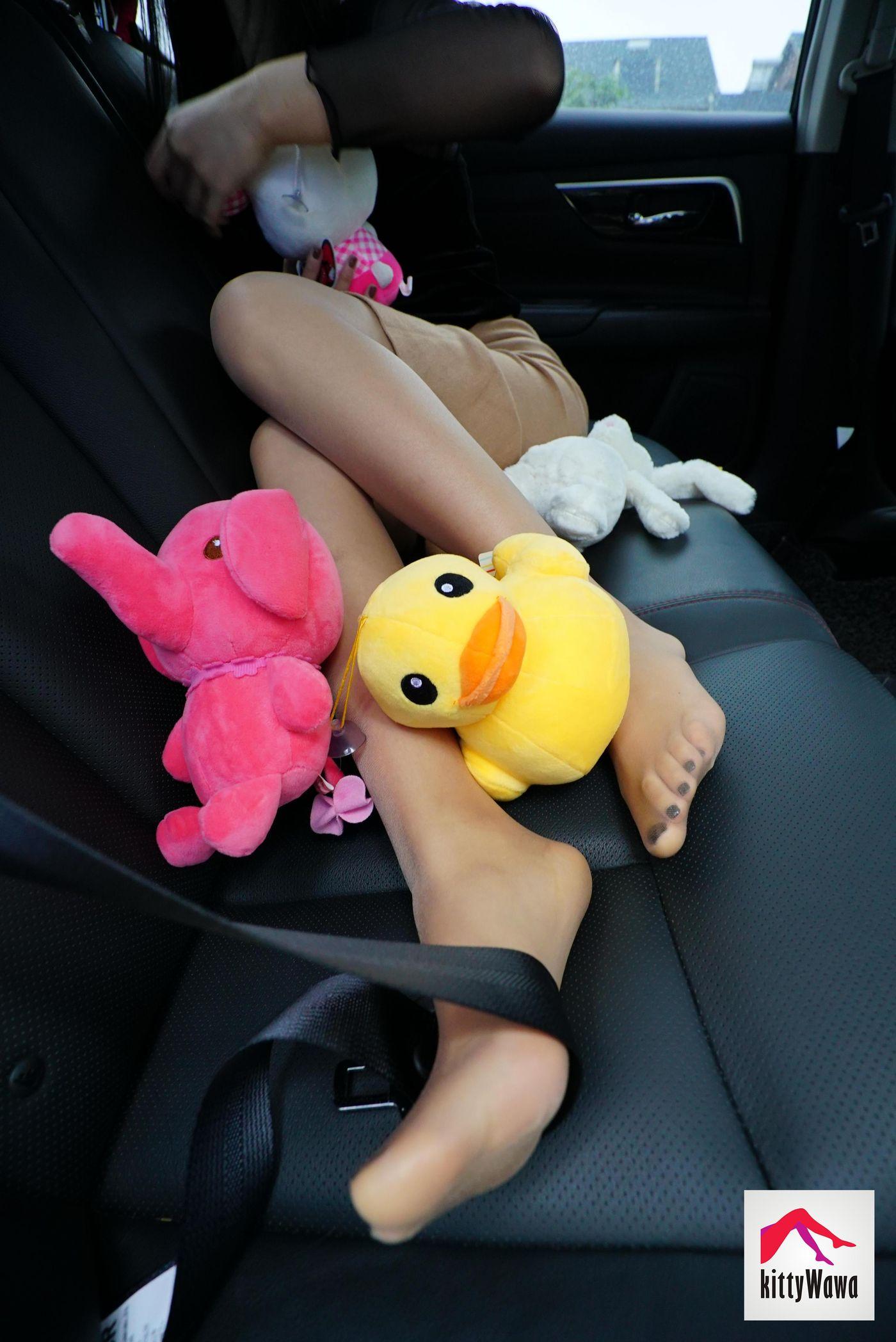 袜小喵 KT019 肉肉与车车 [99P]插图6