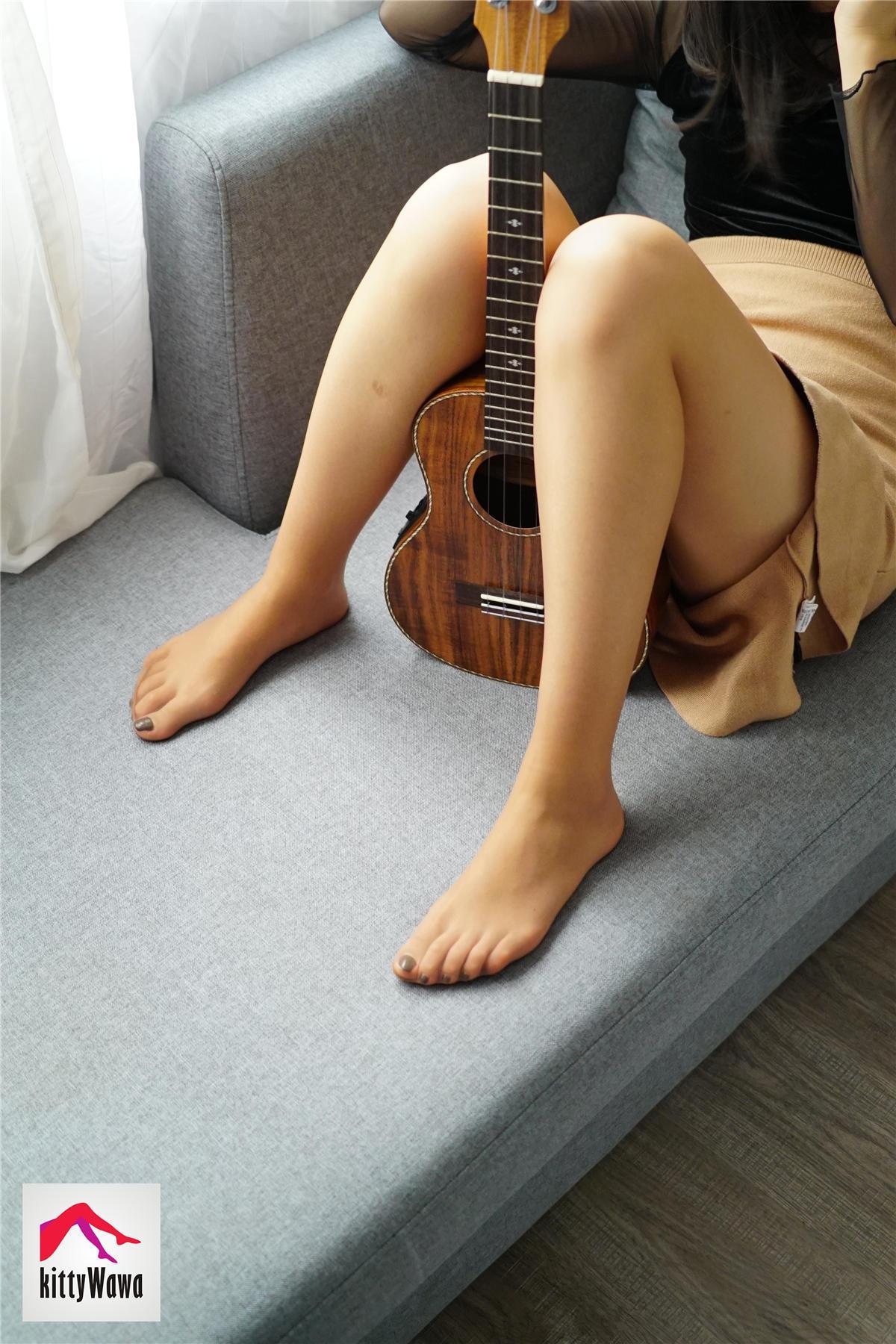 袜小喵 KT015 不会弹琴的小仙女 [99P]插图7