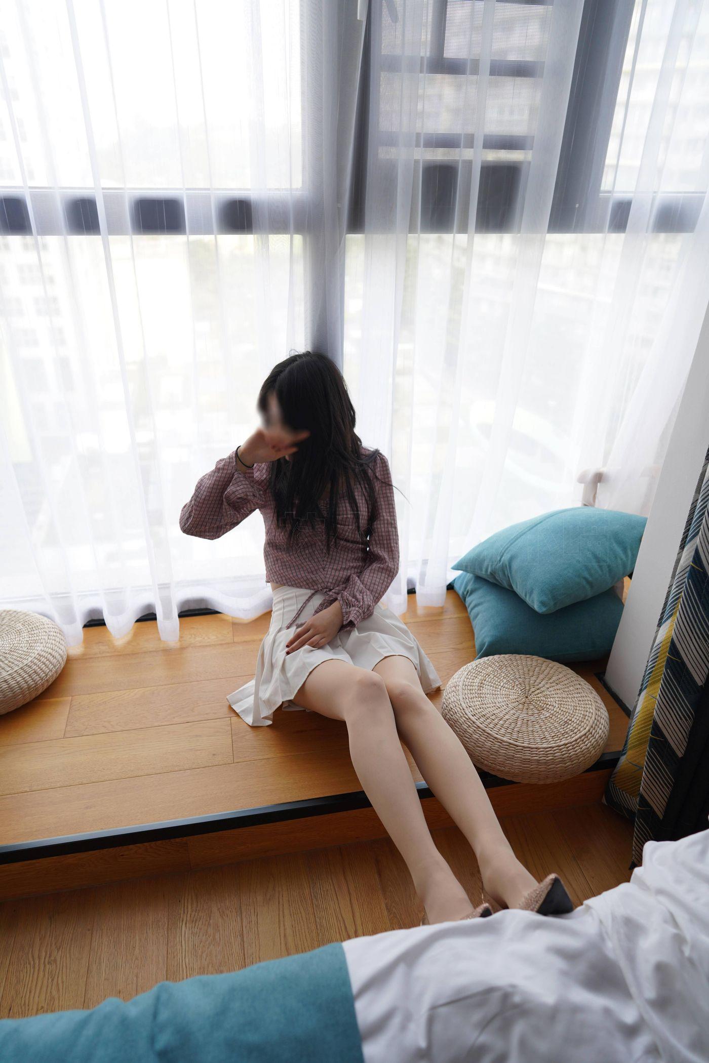 袜小喵 KT269 清新小格子 [99P]插图8