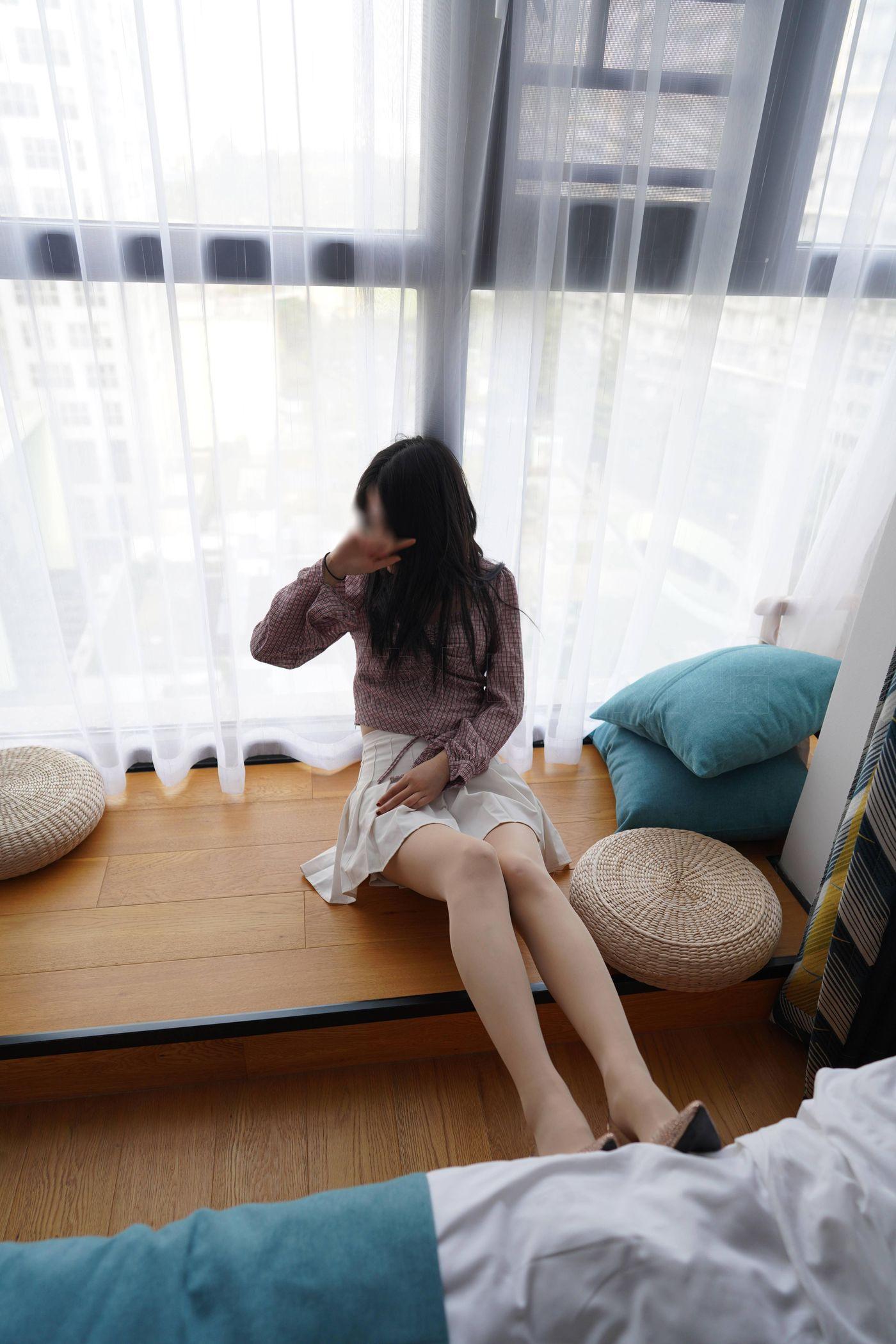 袜小喵 KT269 清新小格子 [99P]插图9